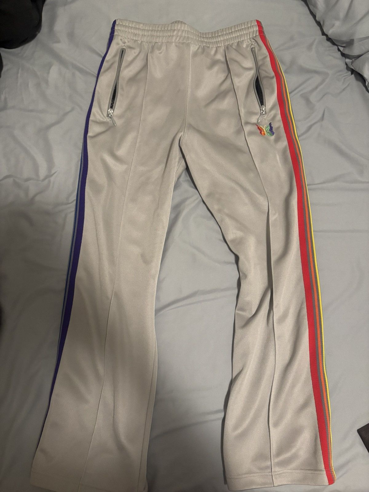 Needles Needles rainbow stripped track pants Size US 30 / EU 46 - 1 Thumbnail