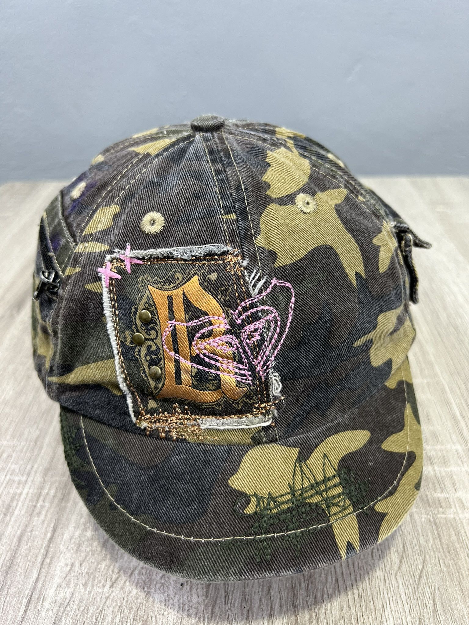 Quicksilver × Quiksilver Roxy Camo Ball Cap With Pockets #4 Size ONE SIZE - 2 Thumbnail