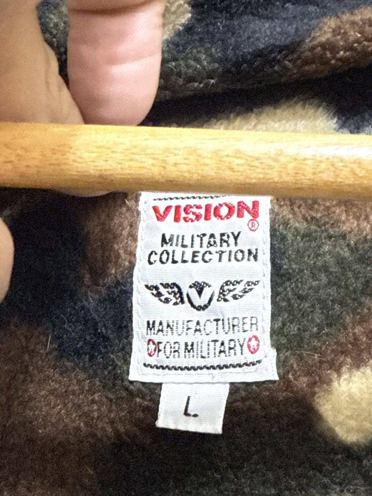 Vision Streetwear Vision Street Wear Pullover Anorak Military Jacket Size US L / EU 52-54 / 3 - 12 Thumbnail