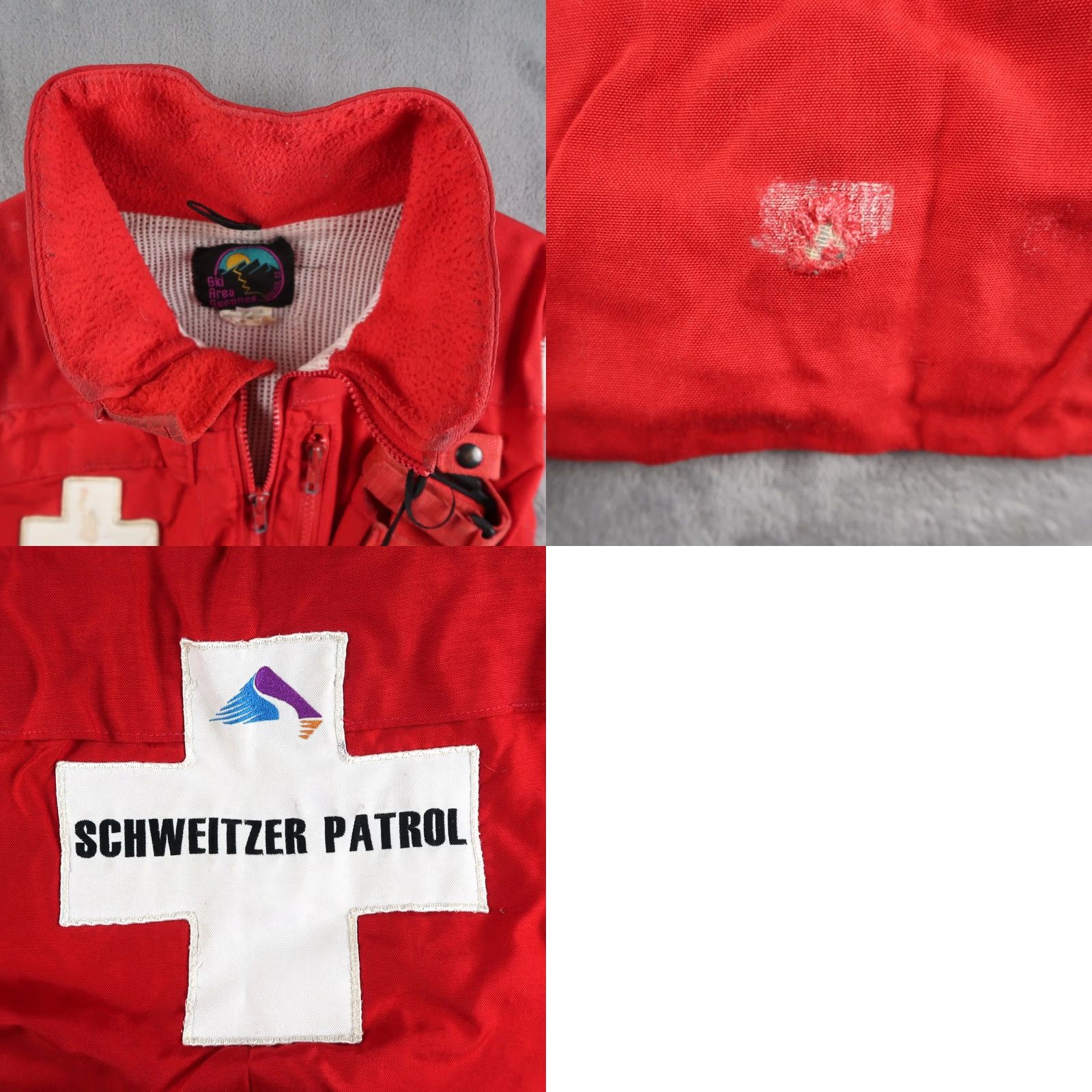 Vintage VINTAGE 90s Ski Area Supplies Vest Mens Size M Red Cross Patch Made In USA Size US M / EU 48-50 / 2 - 9 Thumbnail