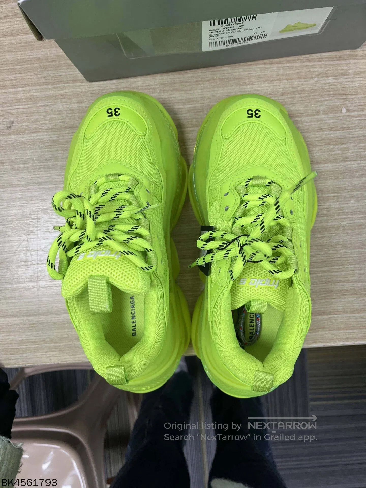 Balenciaga balenciaga triple s clear sole dad sneakers. Size US 5 / EU 37 - 2 Thumbnail