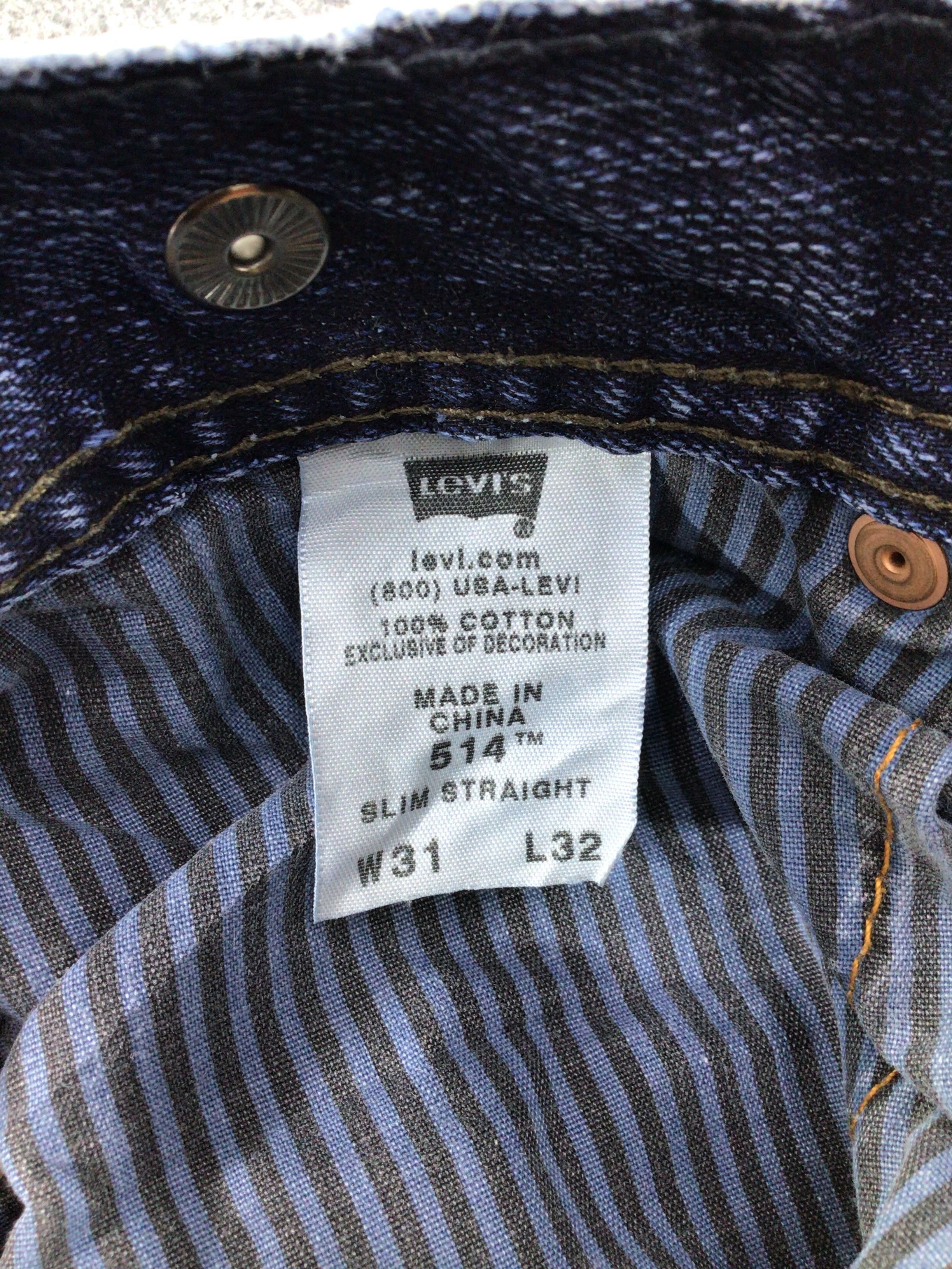 Levi's Vintage Levis 514 Jeans-J497 Size US 31 - 11 Thumbnail