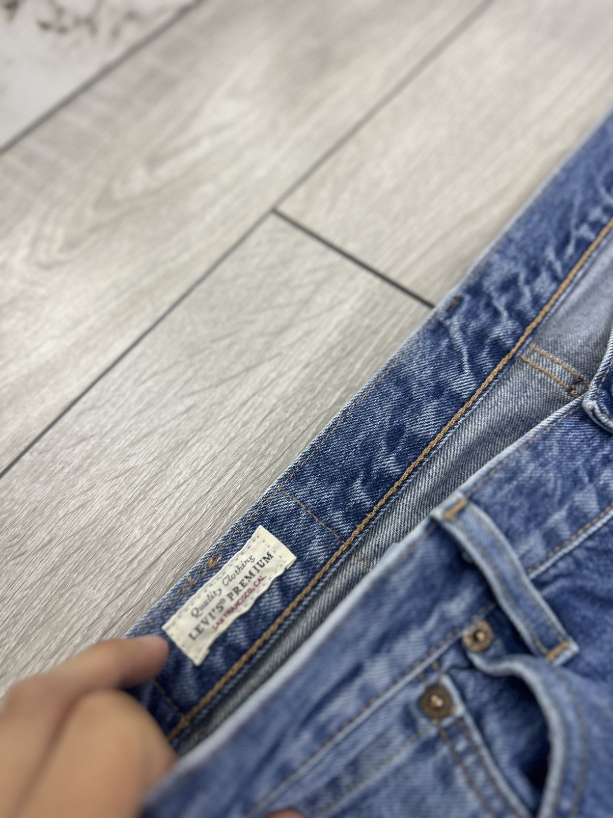 Levi's Levis 501 Basic Baggy Jeans Wide Streetwear Style Size US 32 / EU 48 - 7 Thumbnail