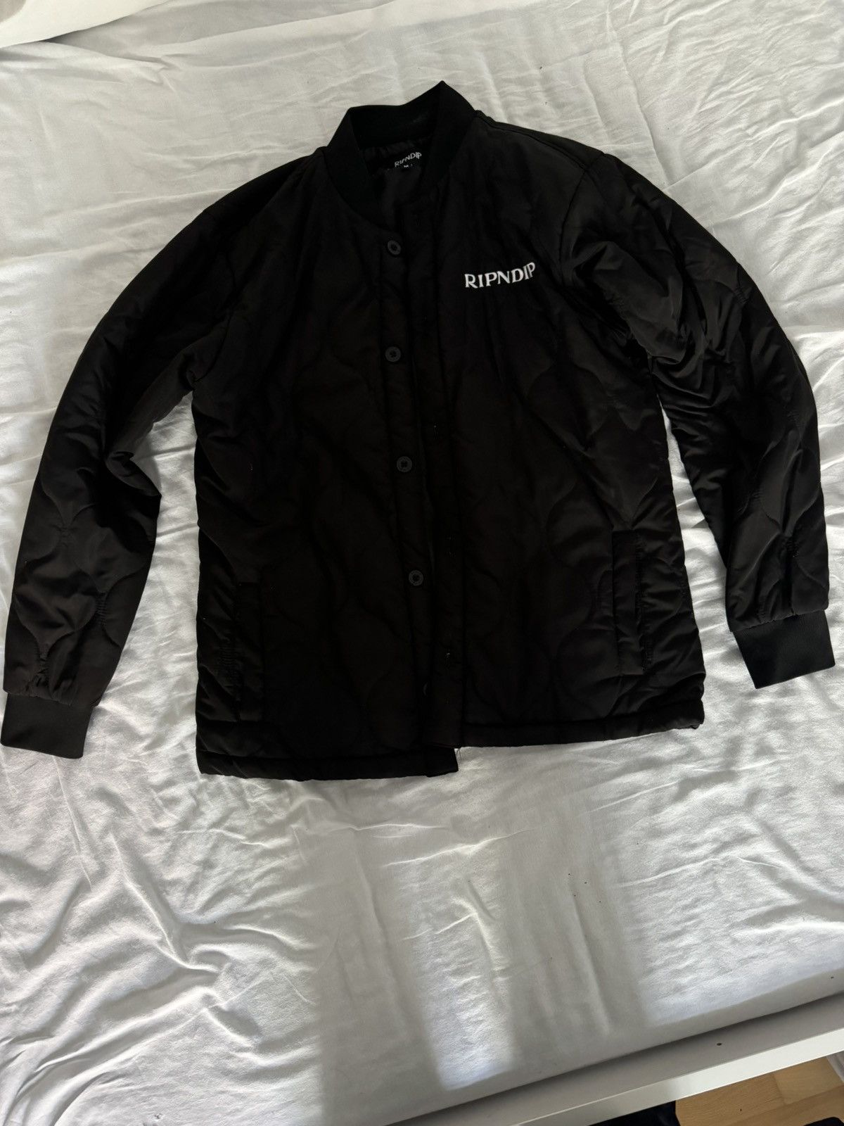 RIPNDIP bomber jacket with a patch on the back Size M / US 6-8 / IT 42-44 - 1 Thumbnail