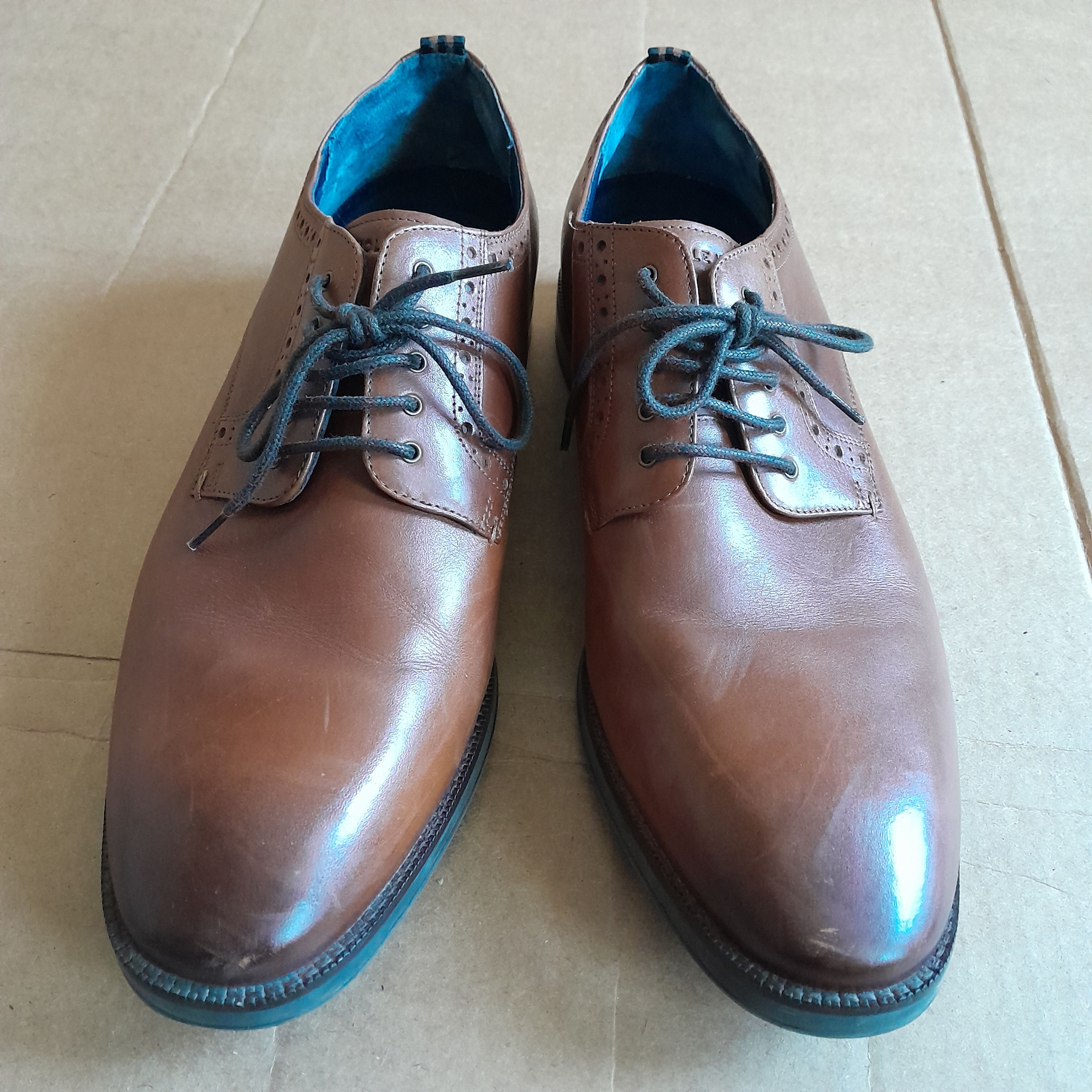 Cole Haan Cole Haan grand 360 oxford brown dress shoes #C30626 Size US 10 / EU 43 - 1 Thumbnail