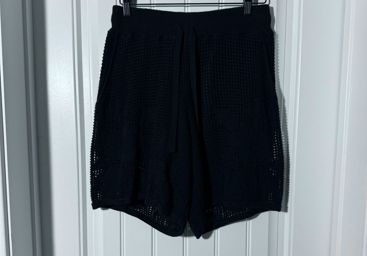 Amiri EUC Amiri Floral Mesh Shorts Size US 32 / EU 48 - 12 Thumbnail