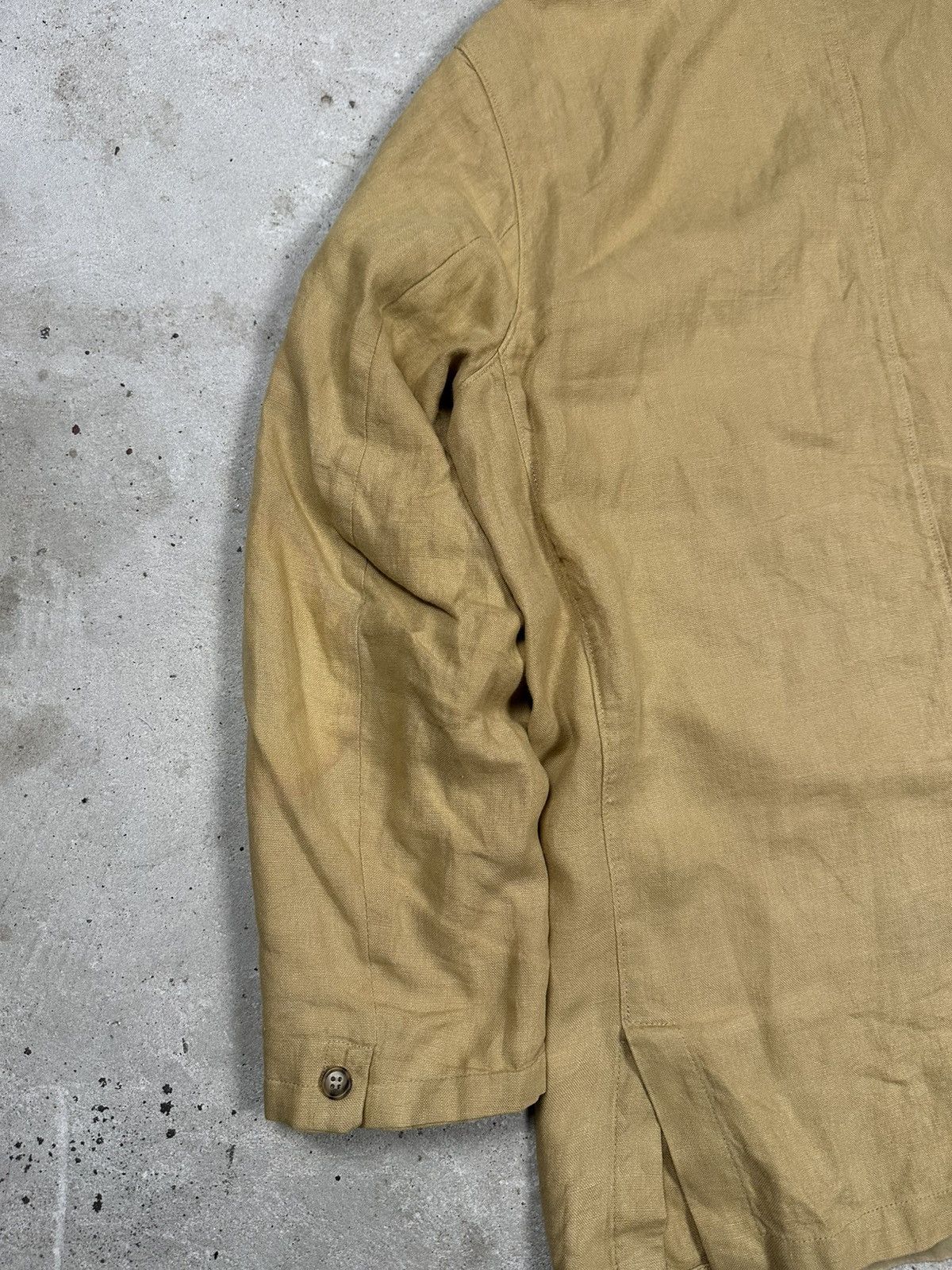 Gant Vintage 90s Gant USA Linen French Chore Coat Jacket Size US XL / EU 56 / 4 - 15 Thumbnail