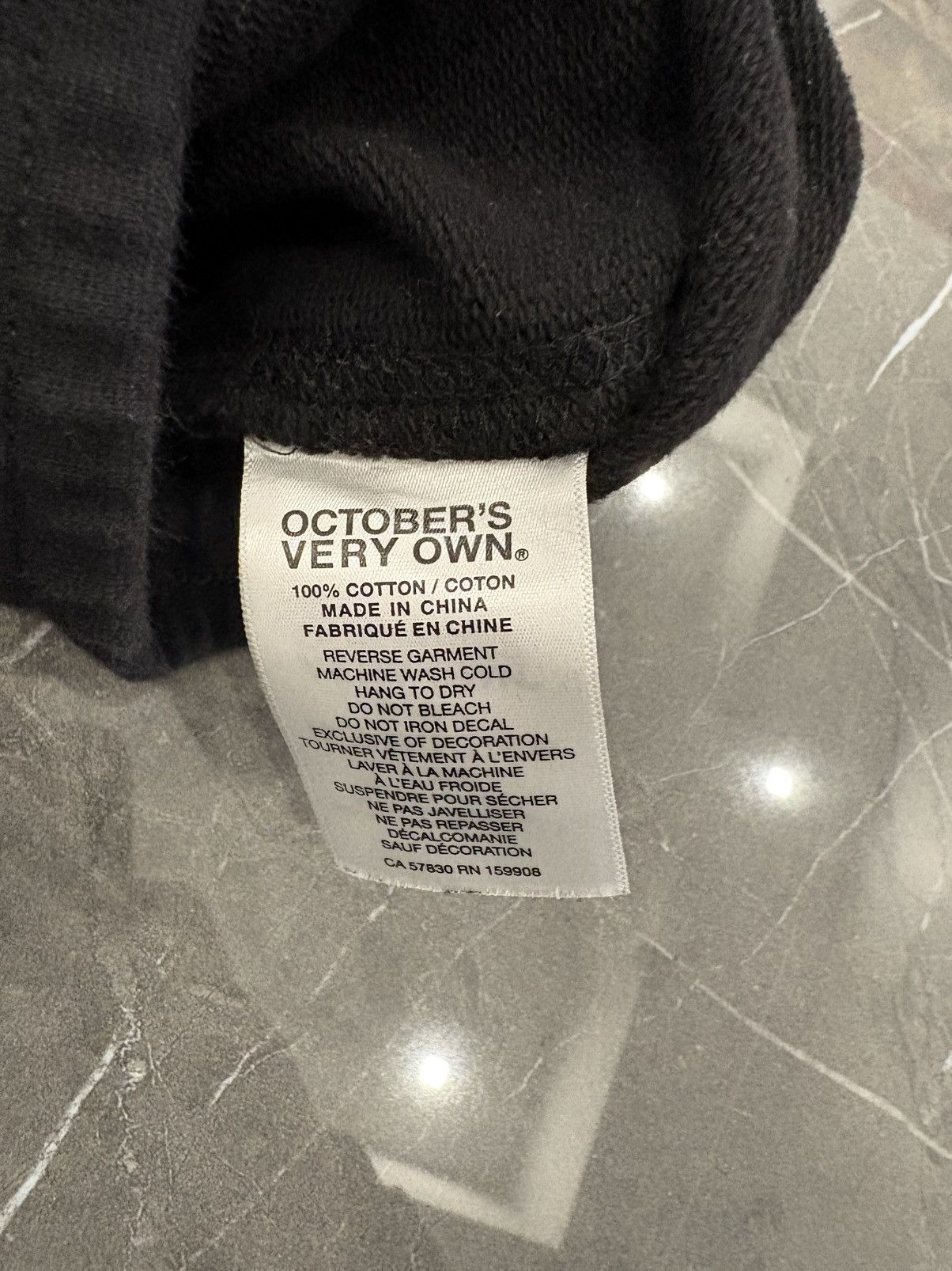 October's Very Own OVO October Very Own Classic Black Sweatpants Cotton Joggers Size US 32 / EU 48 - 5 Thumbnail