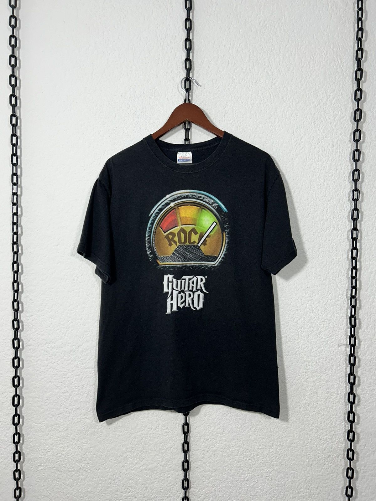 Vintage 2005 Guitar Hero “I Rock” Promo Size US L / EU 52-54 / 3 - 1 Thumbnail