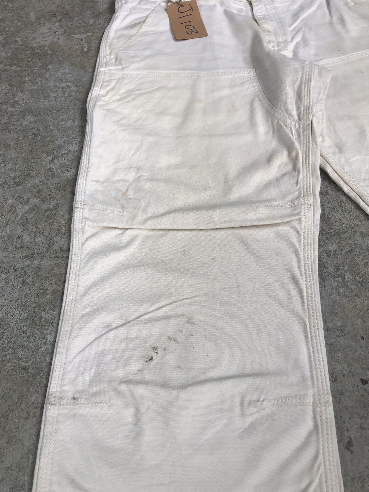 Carhartt Carharrt Double Knee Distressed Jeans Size US 33 - 6 Thumbnail