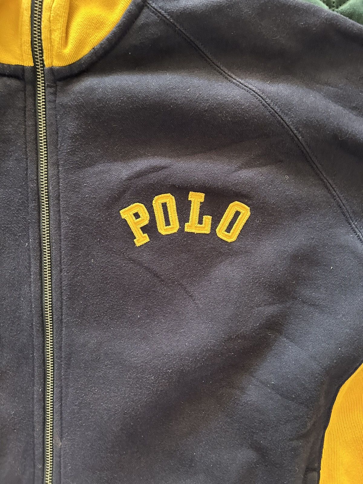 Polo Ralph Lauren × Vintage Vintage Zippered sweater Polo Ralph Lauren Size US L / EU 52-54 / 3 - 2 Thumbnail