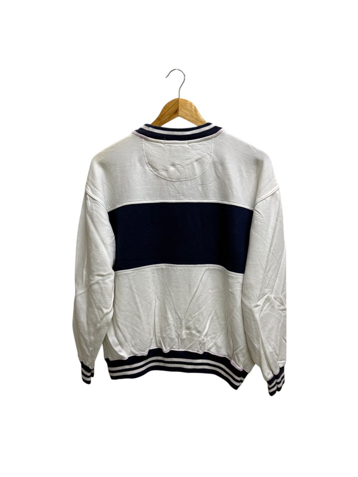 Vintage Vintage 90s Stuart Kent Embroidery Logo Cropped Sweatshirt Size US M / EU 48-50 / 2 - 2 Thumbnail