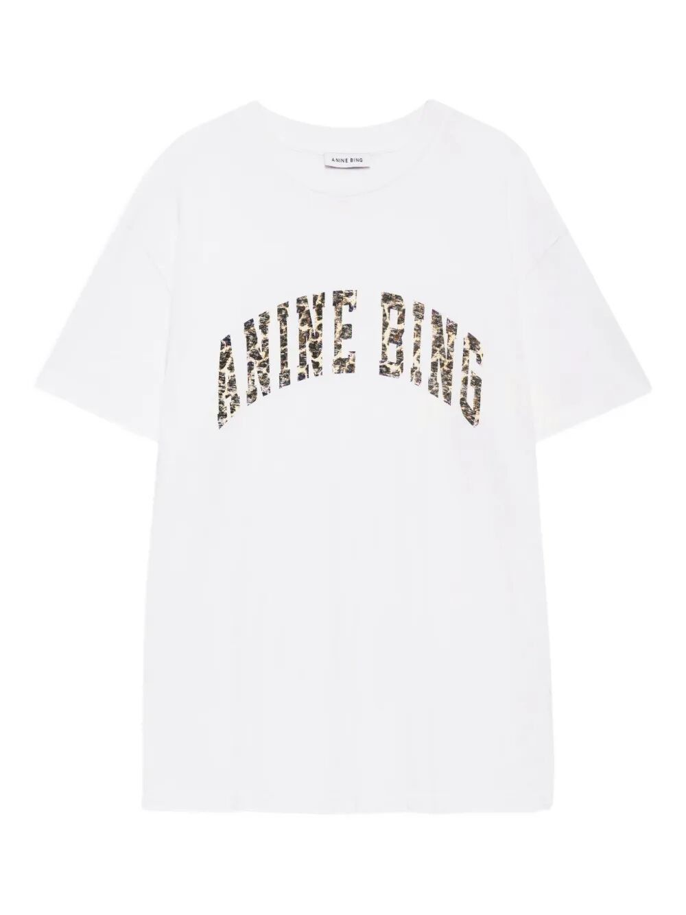 Anine Bing "WALKER" TEE ANINE BING LEOPARD Size M / US 6-8 / IT 42-44 - 1 Thumbnail