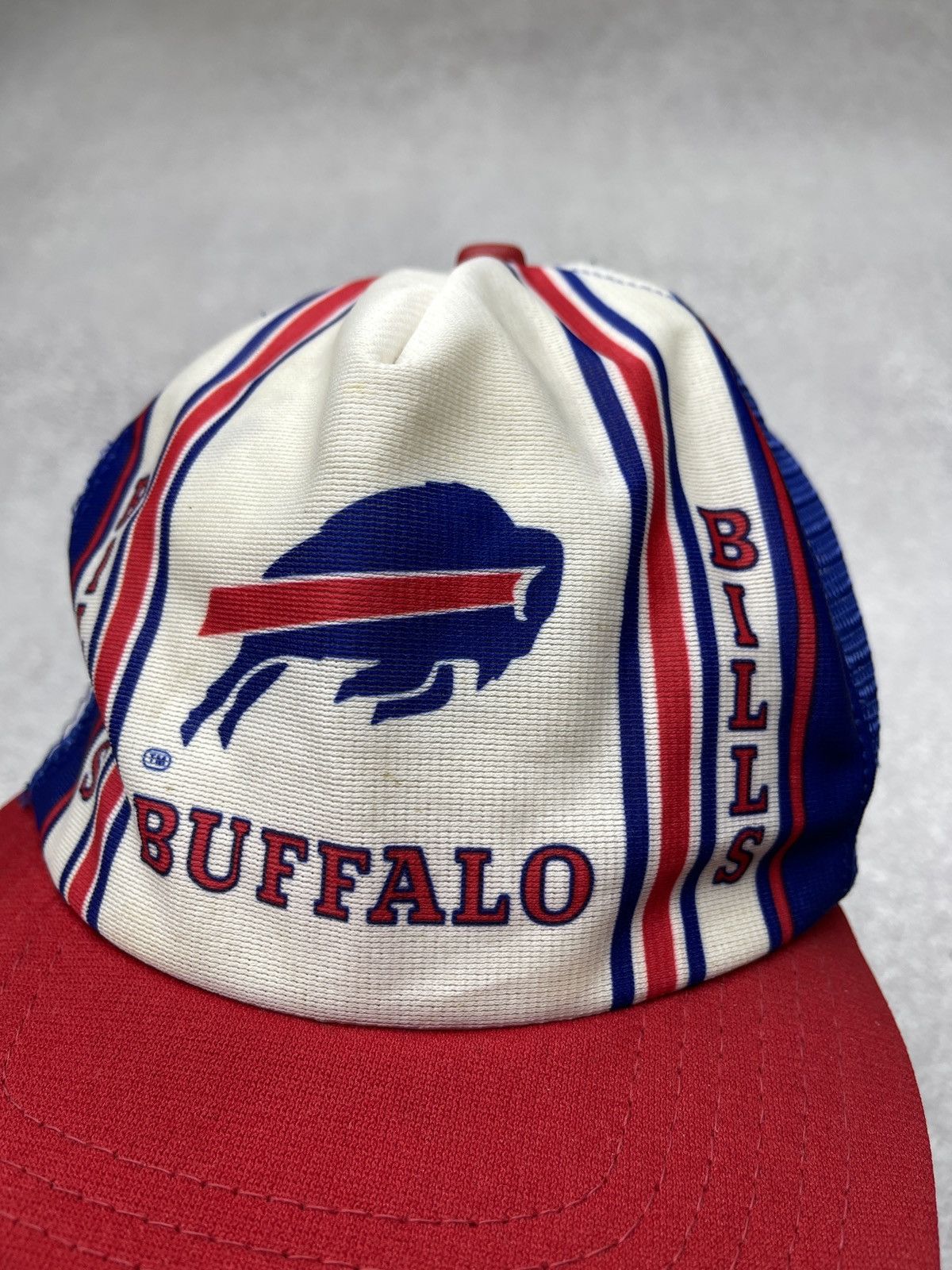 New Era Vintage New Era NFL Buffalo Bills Trucker Hat USA Dupont Y2K Size ONE SIZE - 3 Thumbnail