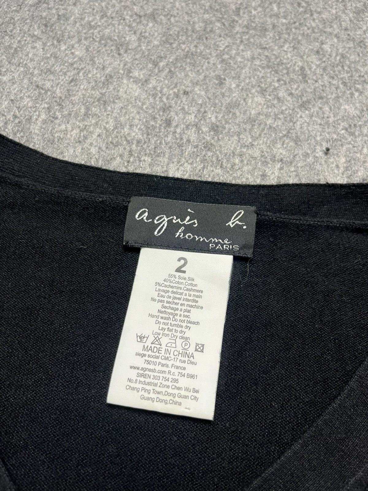 agnes b. Agnes B. Wool sweater Size US L / EU 52-54 / 3 - 4 Thumbnail