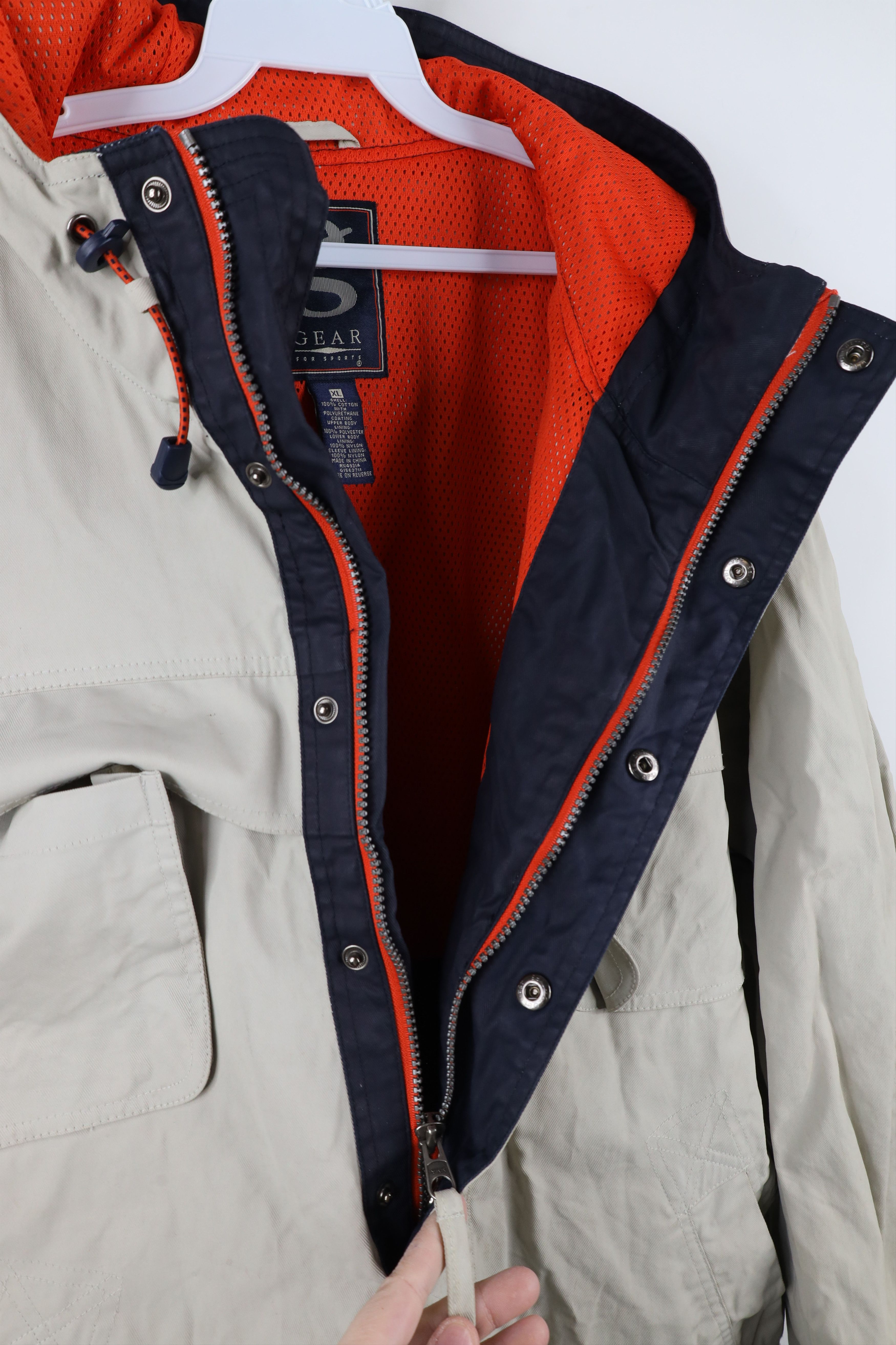 Vintage Vintage 90s Streetwear Heavyweight Half Zip Anorak Jacket Size US XL / EU 56 / 4 - 11 Thumbnail
