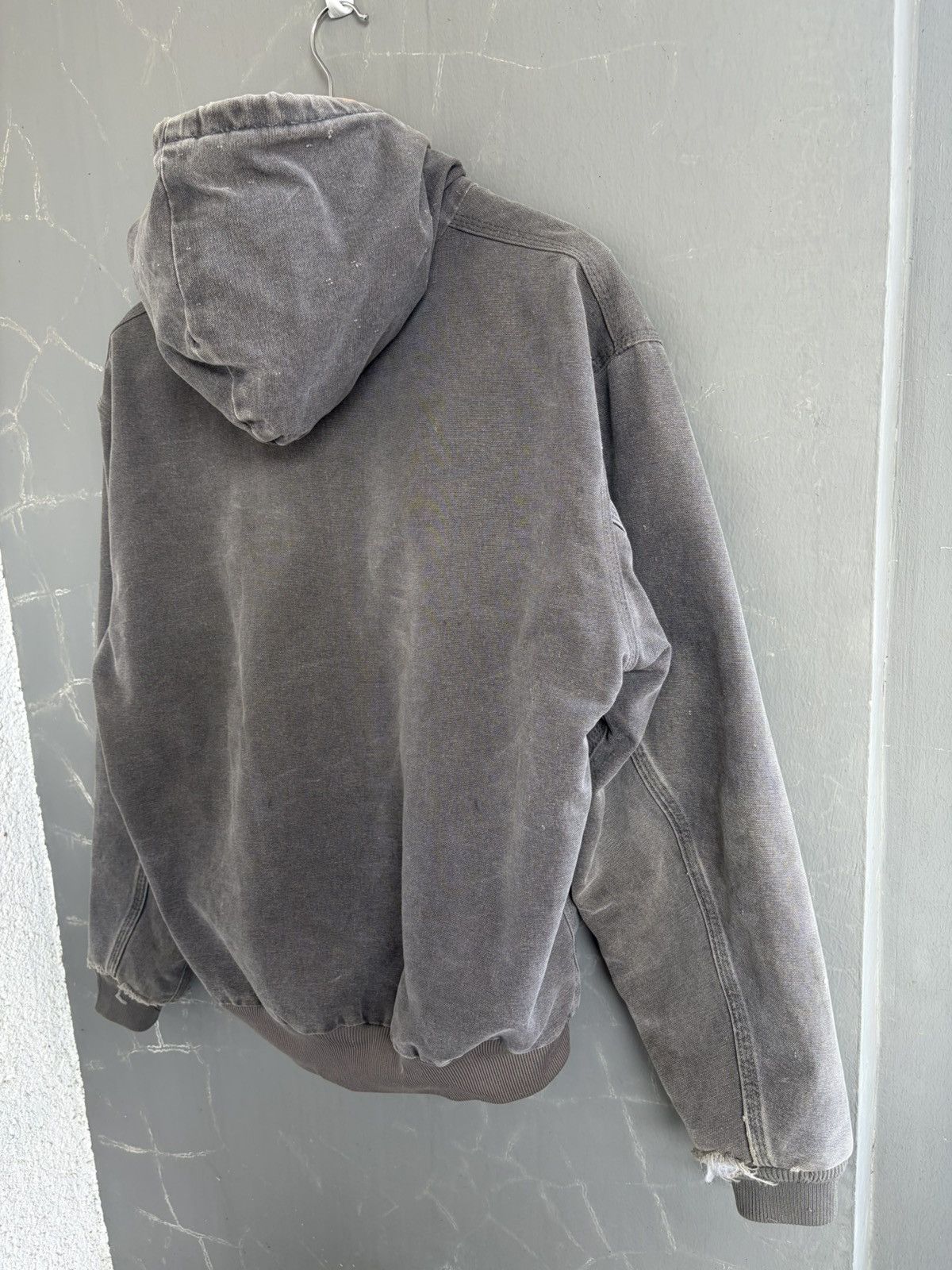 Carhartt 1990s Vintage Carhartt Active Jacket J06 CMT Cement Gray Size US L / EU 52-54 / 3 - 11 Thumbnail