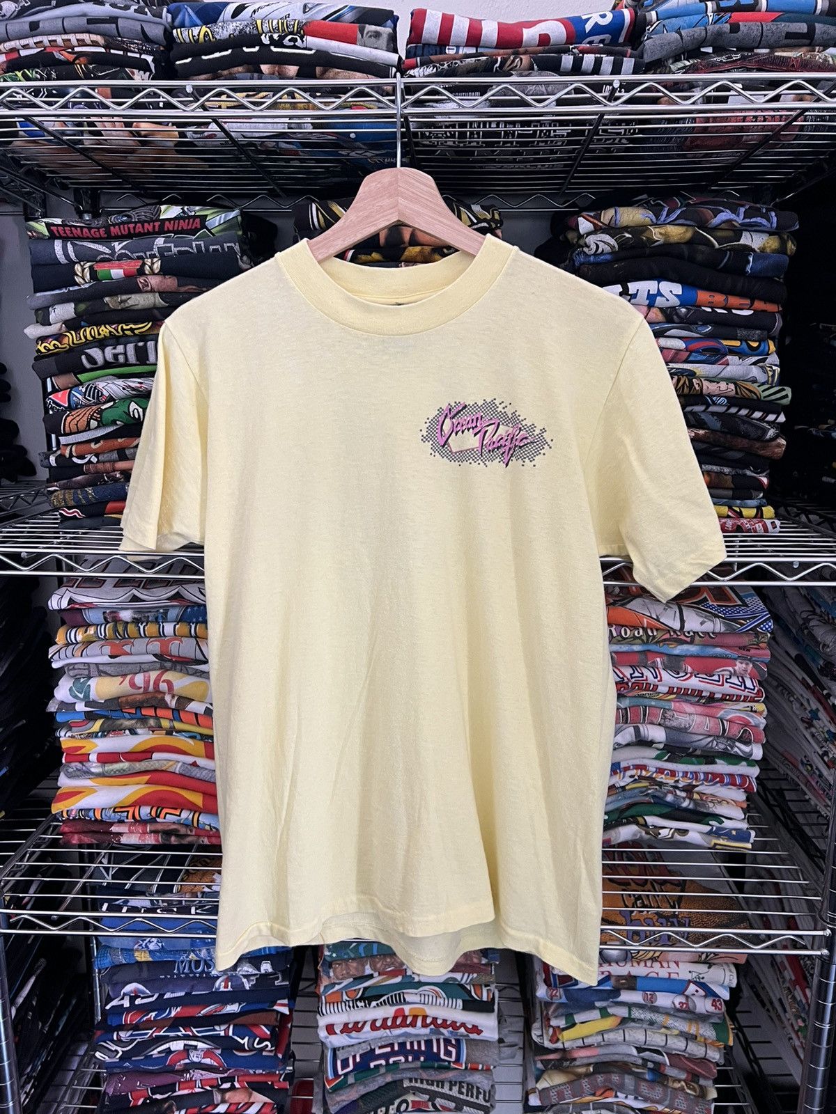 Ocean Pacific 1983 Ocean Pacific Surf Skate Tee Logo 80s Size US M / EU 48-50 / 2 - 2 Thumbnail