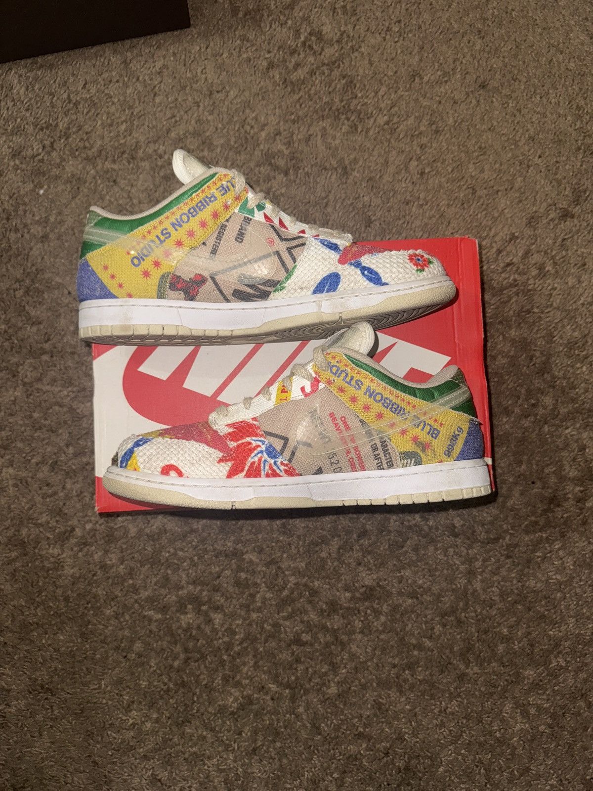 Nike City Market Dunk low Size US 11 / EU 44 - 2 Thumbnail
