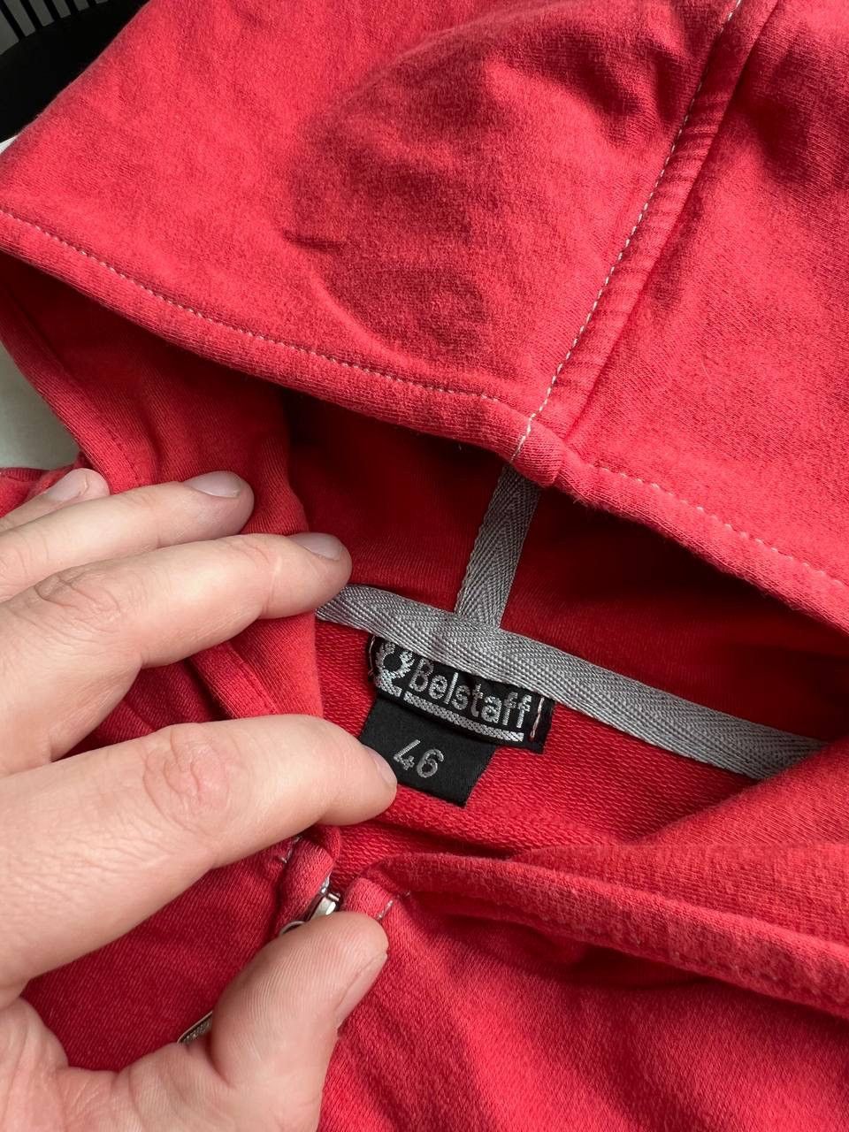 Belstaff Vintage Belstaff Zip Hoodie Y2K Baby Doll Biker Style 2000’s Size S / US 4 / IT 40 - 13 Thumbnail