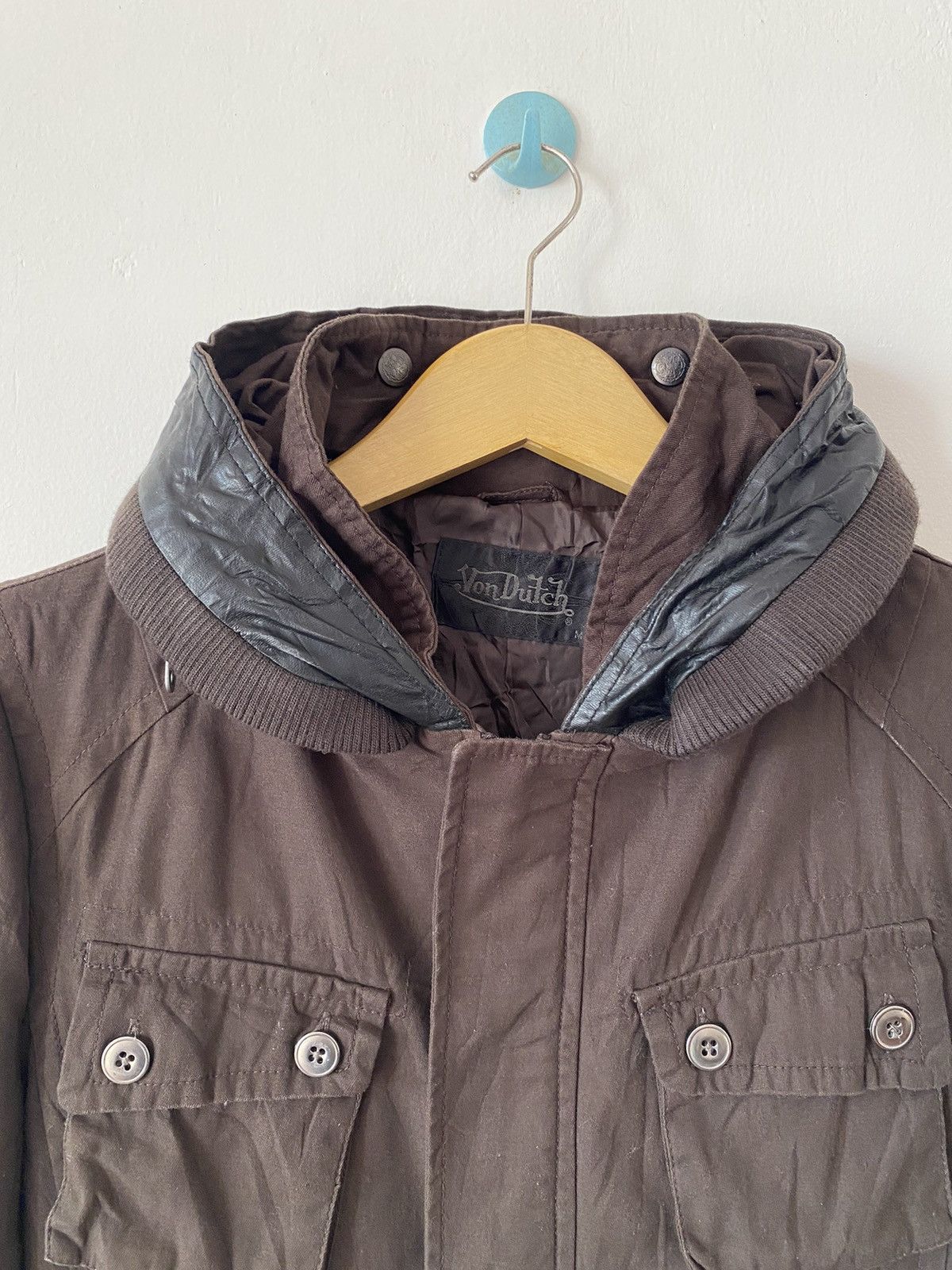 GOSTAR DE FUGA × If Six Was Nine × Von Dutch Von Dutch Multi Pocket Jacket Hooded Bono Style Size US M / EU 48-50 / 2 - 6 Thumbnail