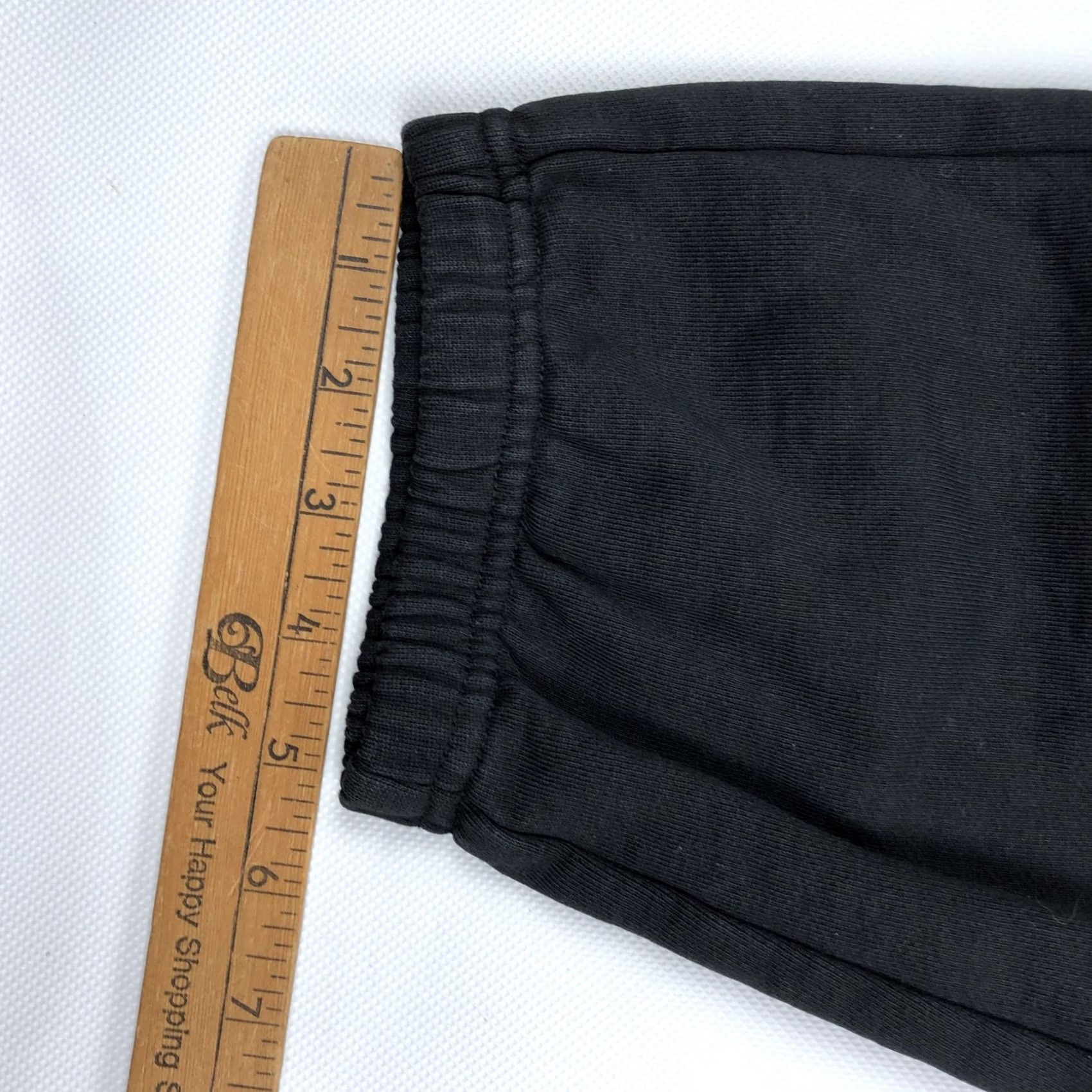 Vintage Pact Mens XL Black Organic Cotton Fleece Jogger Sweatpants Activewear Pants Size US 36 / EU 52 - 5 Thumbnail