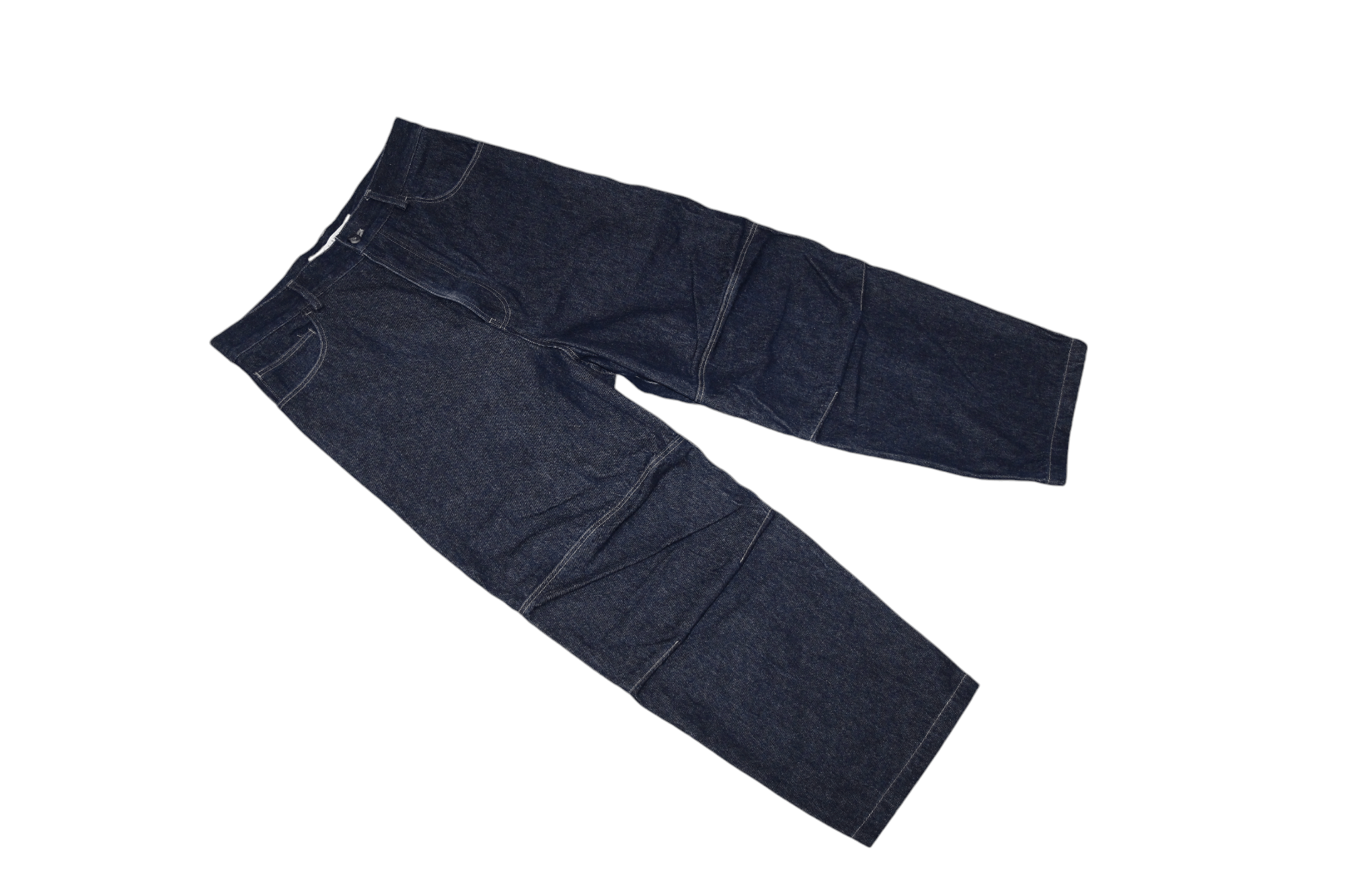 Forme D'Expression Forme 3'3204322896 5 pocket denim button-fly baggy pants Size US 30 / EU 46 - 6 Thumbnail