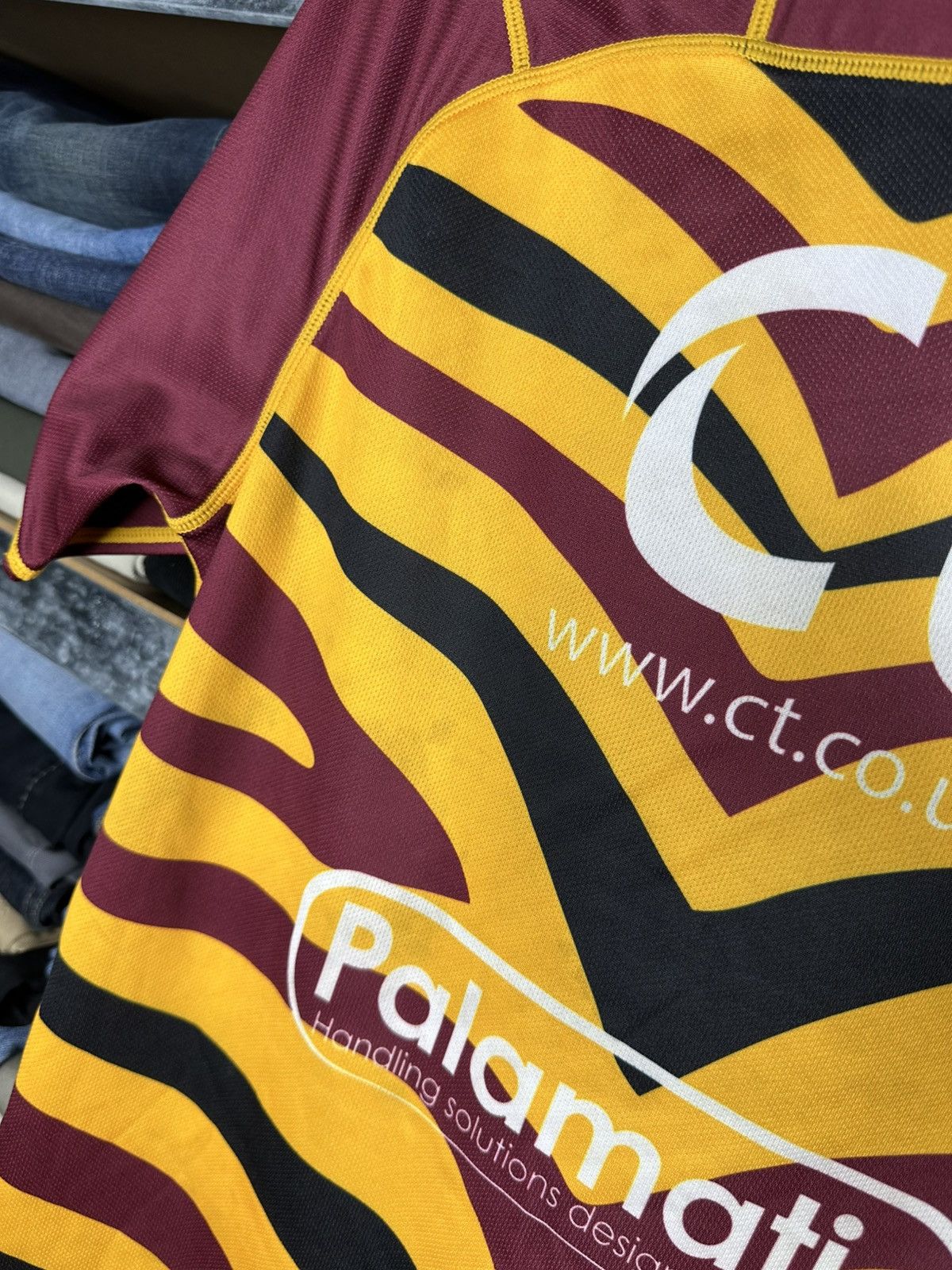 Canterbury of New Zealand Canterbury Sheffield Tigers RUFC Rugby Jersey Shirt Men's M Size US M / EU 48-50 / 2 - 8 Thumbnail