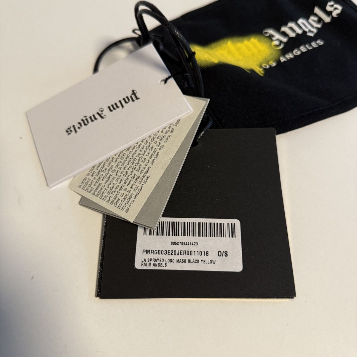 Palm Angels Palm Angels LA Sprayed Face Mask Size ONE SIZE - 6 Thumbnail