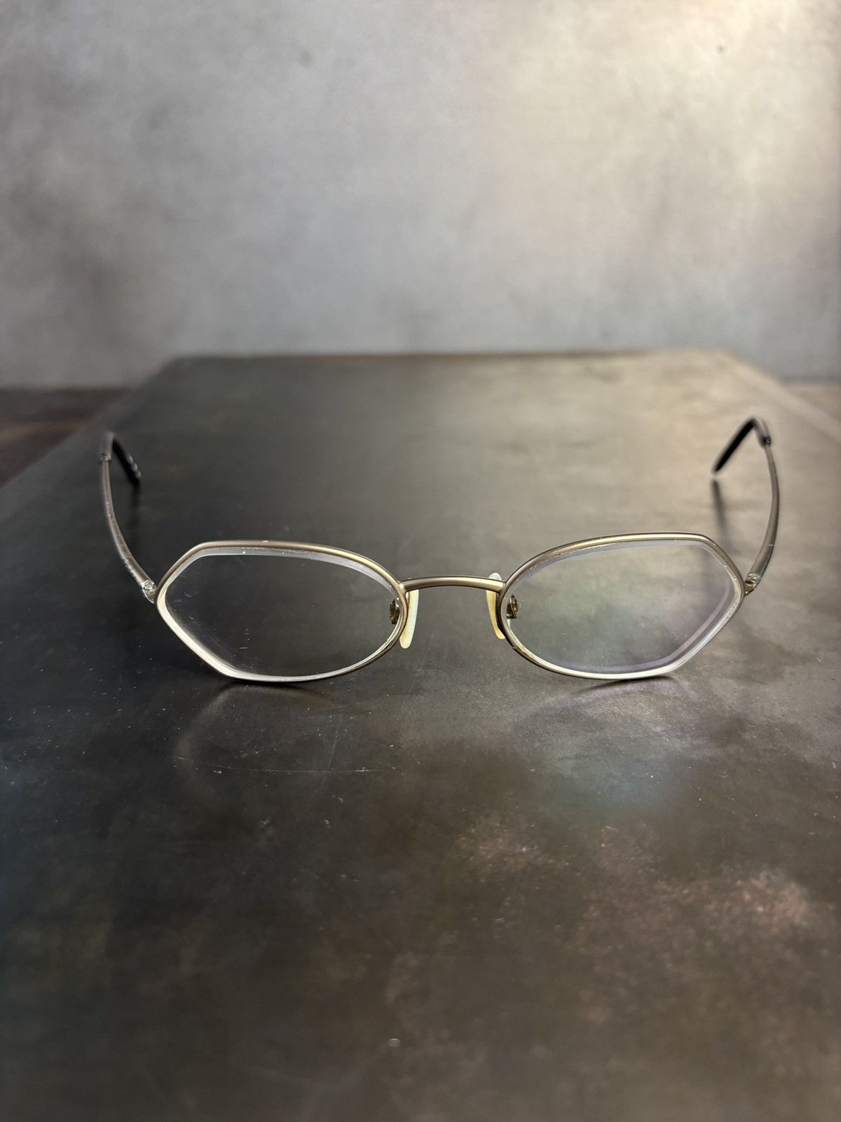Adidas × Vintage Vintage Adidas Eyeglasses Frames Austria Masters Angular Hex Size ONE SIZE - 20 Thumbnail