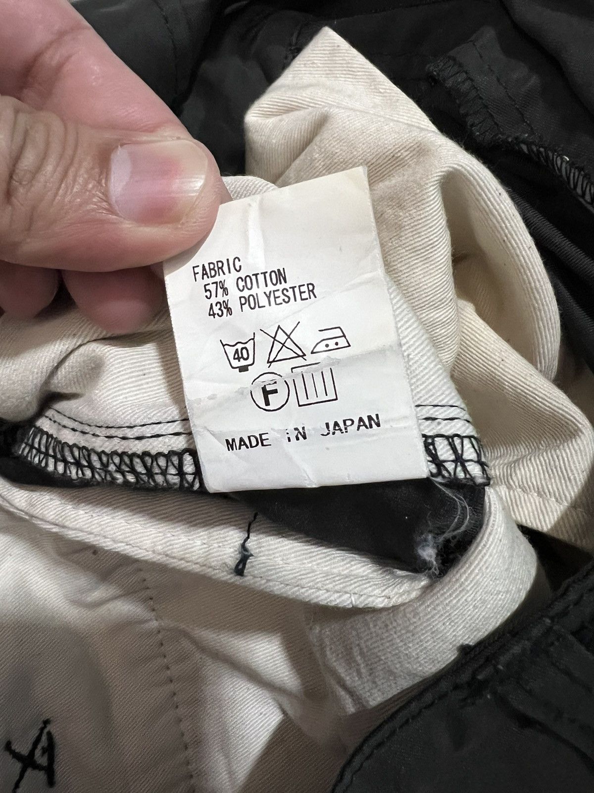 Other DISCIPLE MOTORCYCLIST CARGO PANTS VERY RARE Size US 30 / EU 46 - 20 Thumbnail