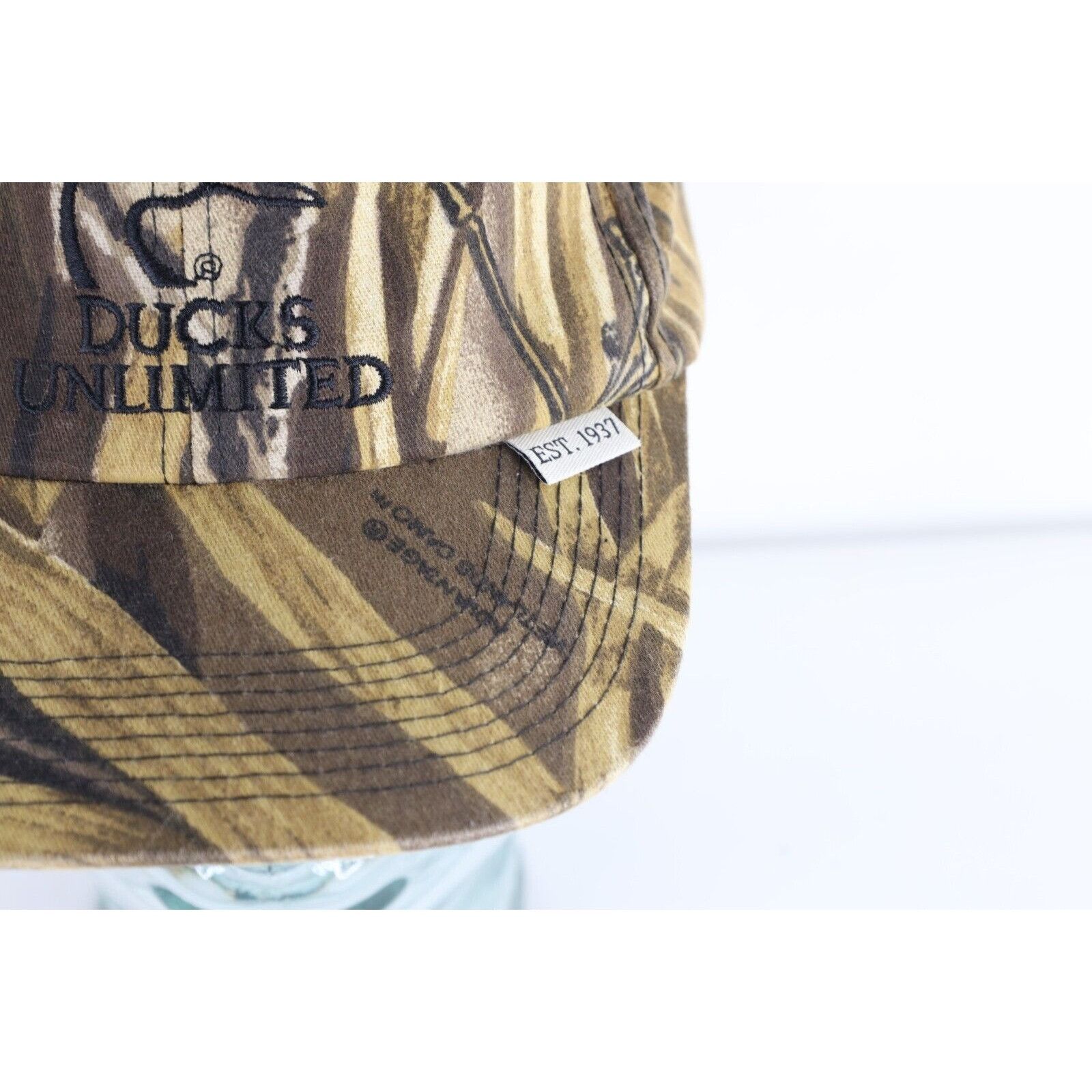 Vintage Vintage Ducks Unlimited Wetlands Camouflage Hat Size ONE SIZE - 3 Thumbnail