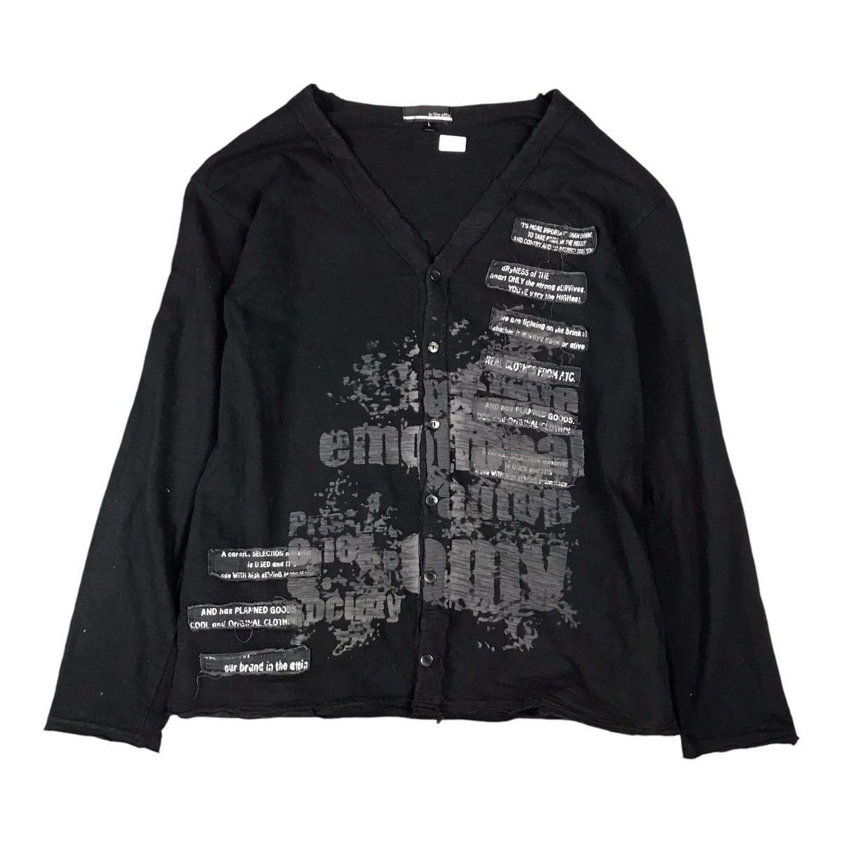 If Six Was Nine × Le Grande Bleu (L.G.B.) Back Cross Ribbed Robe