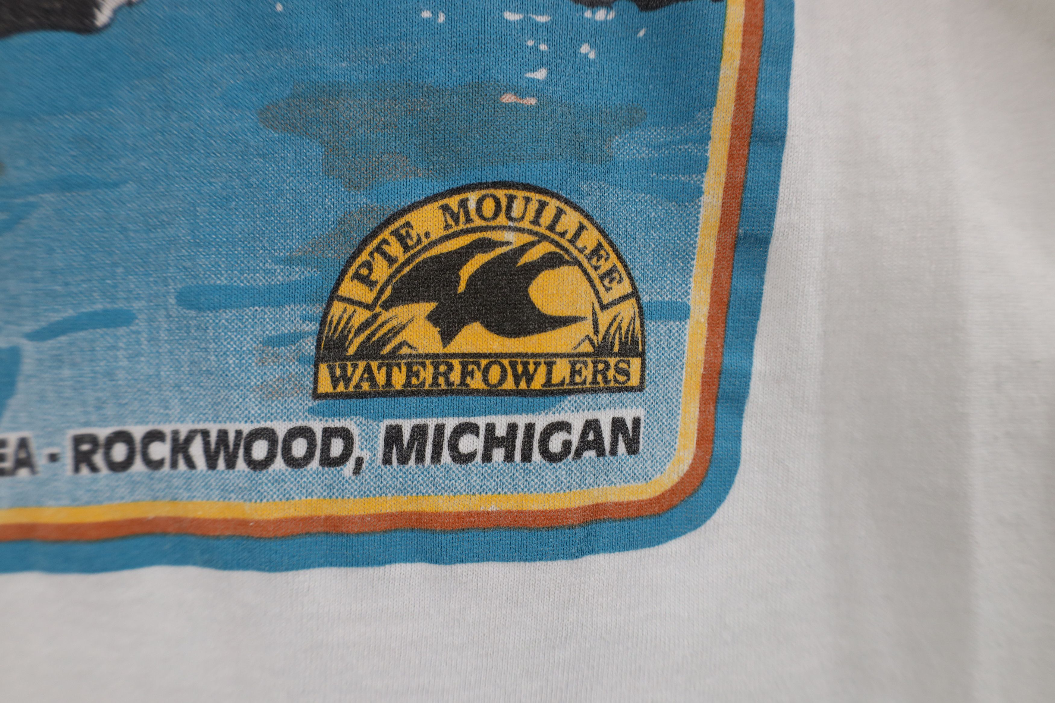 Vintage Vintage 80s 1989 Decoy Contest PTE Mouillee T-Shirt USA Size US S / EU 44-46 / 1 - 7 Thumbnail