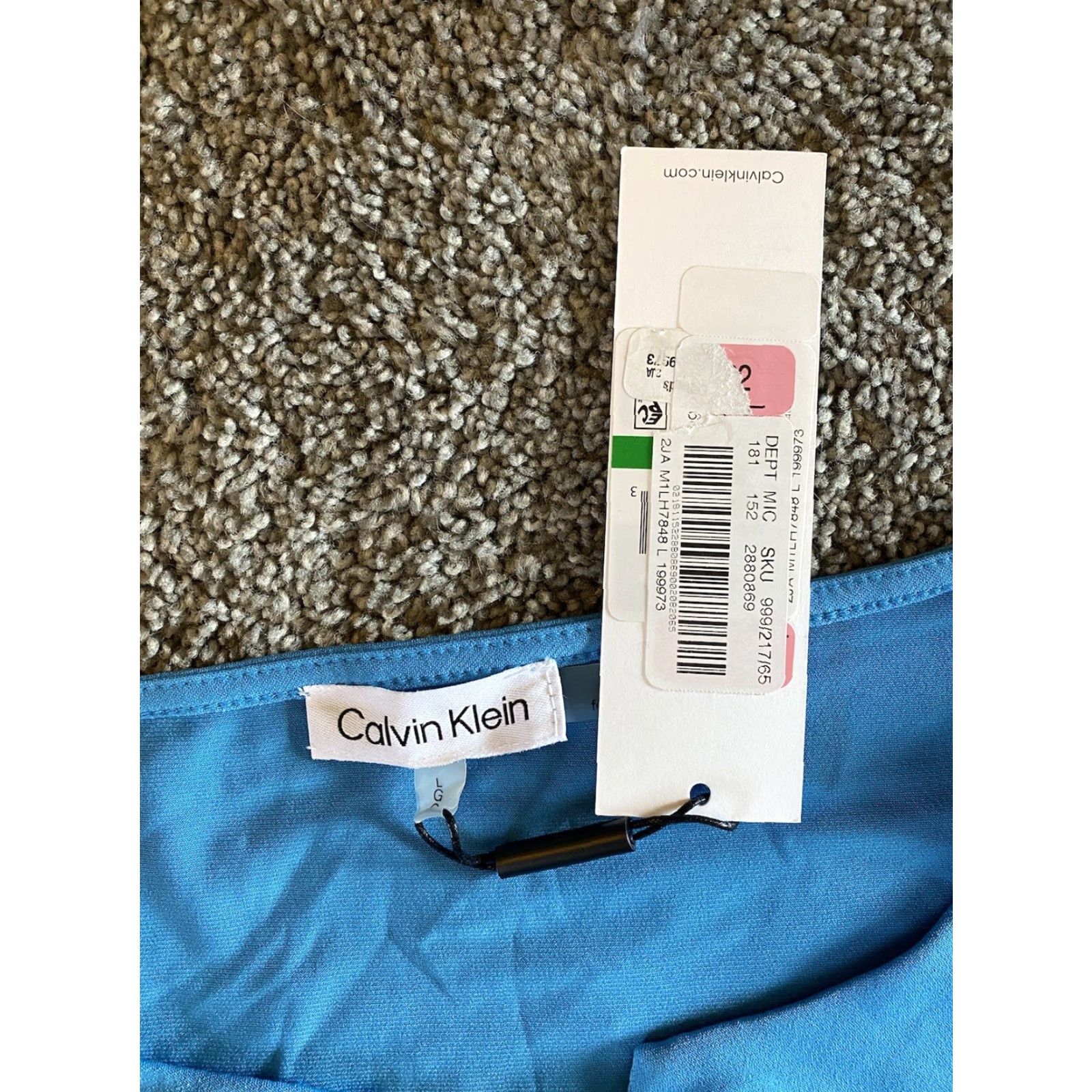 Calvin Klein Calvin Klein Collection Shirt Blue L 3/4 Sleeve NWT Women’s Size Large Size L / US 10 / IT 46 - 3 Thumbnail