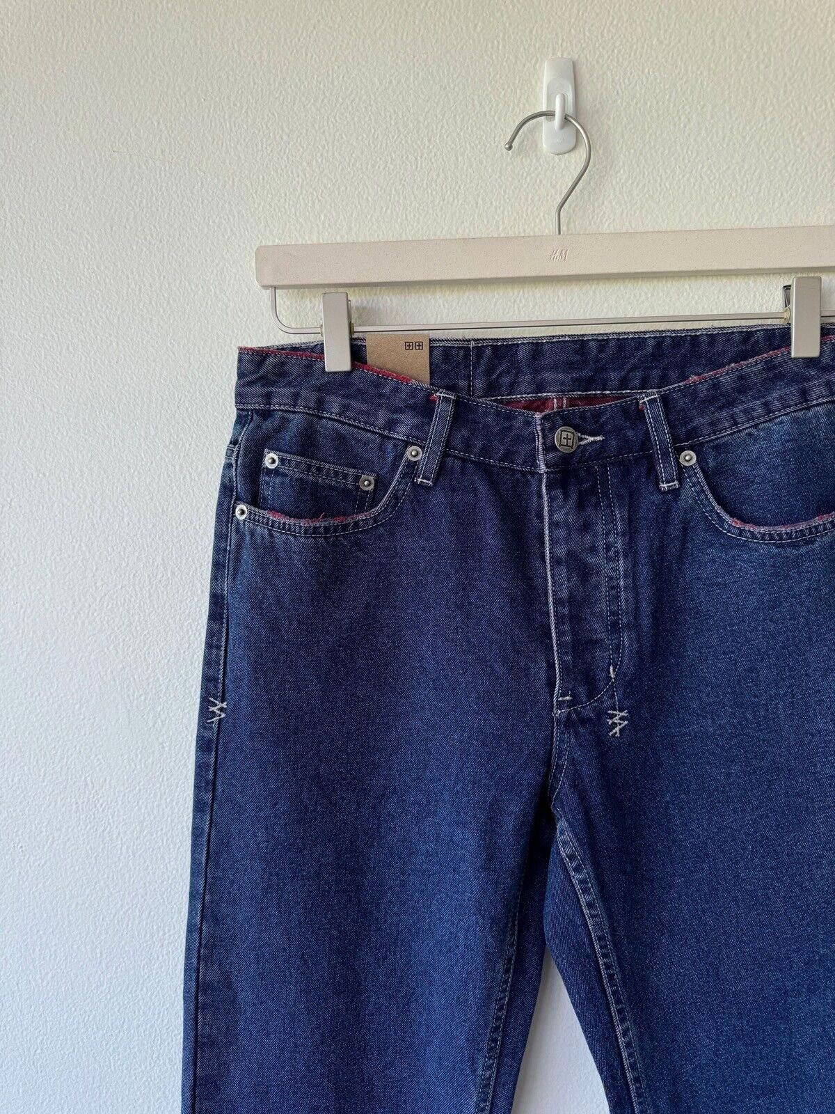 Ksubi new Ksubi mens denim jean hazlow 30 small blue red kolor Size US 30 / EU 46 - 4 Thumbnail