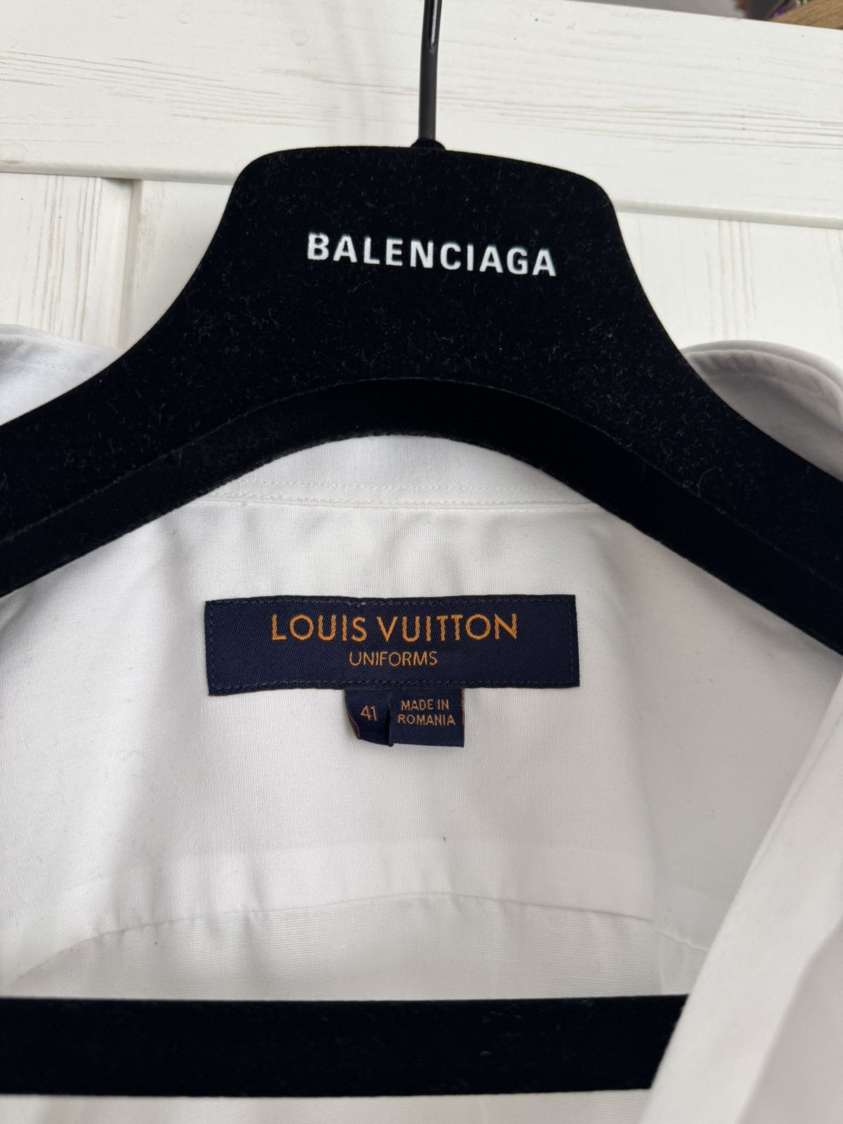 Louis Vuitton Louis Vuitton “uniform” shirt Size US L / EU 52-54 / 3 - 3 Thumbnail