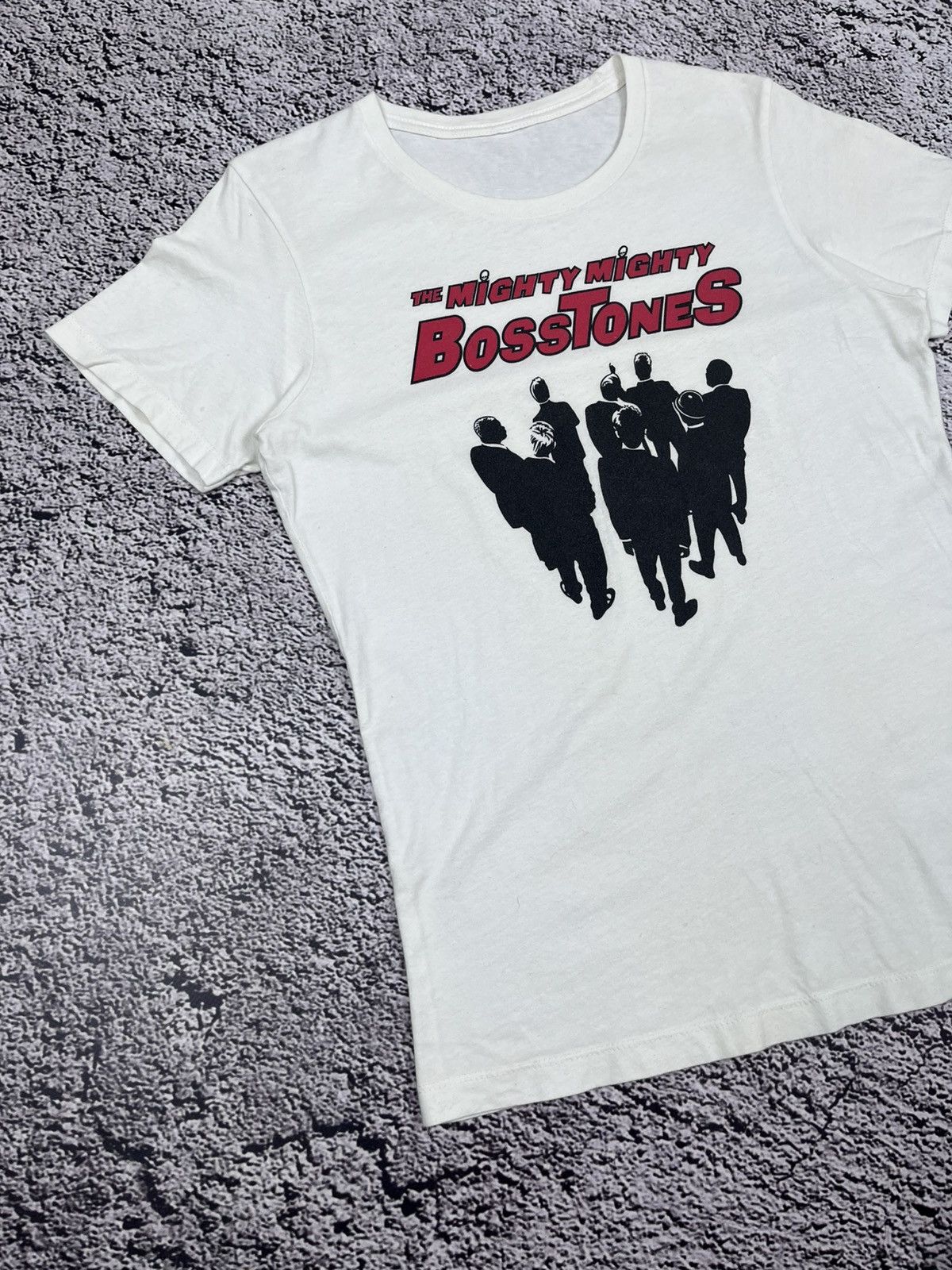 Band Tees VINTAGE 90s MIGHTY MIGHTY BOSSTONES PUNK ROCK BIG LOGO TEE Size L / US 10 / IT 46 - 4 Thumbnail