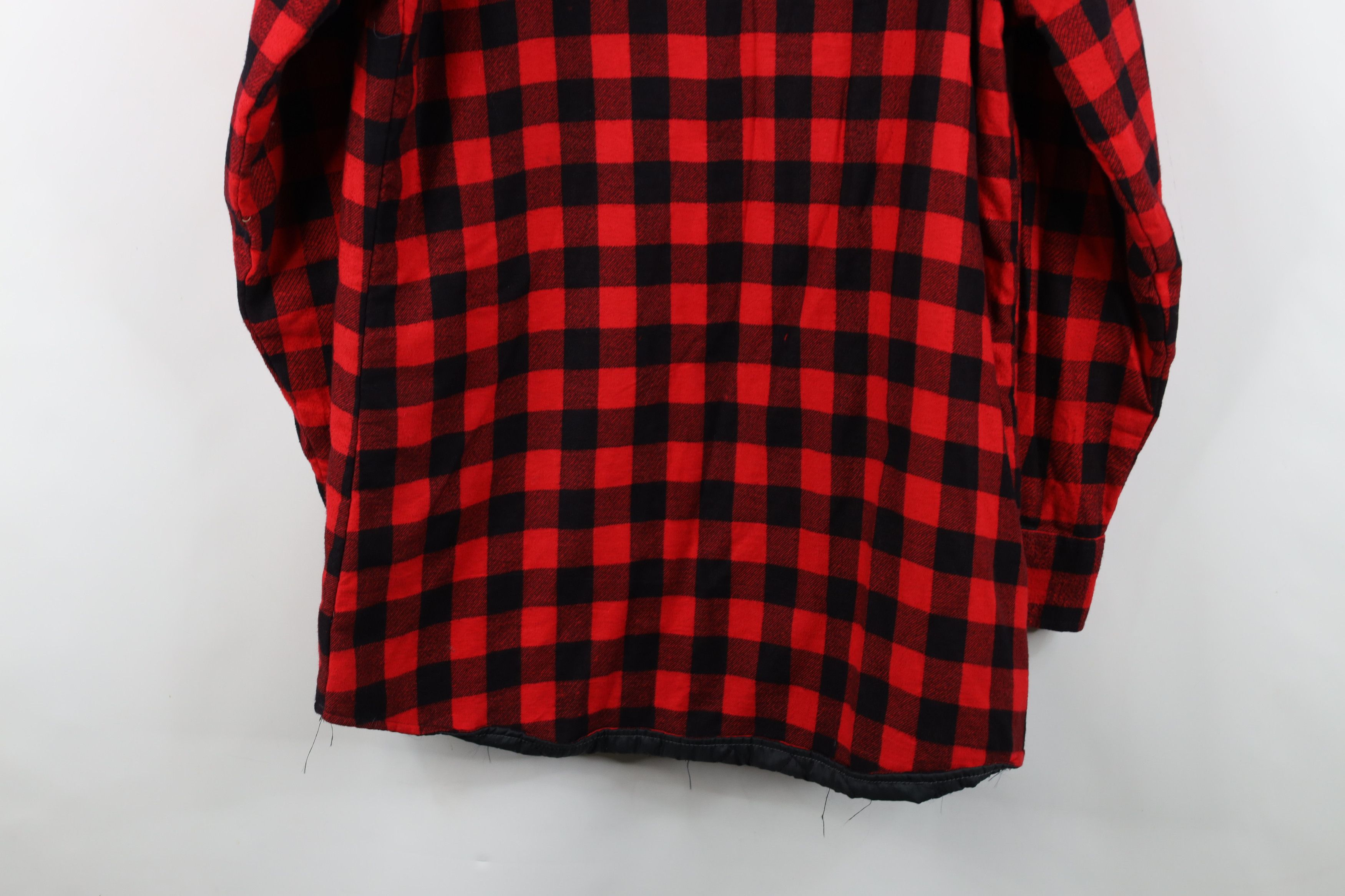 Vintage Vintage 90s Streetwear Plaid Flannel Button Shirt Jacket Jac Size US M / EU 48-50 / 2 - 16 Thumbnail