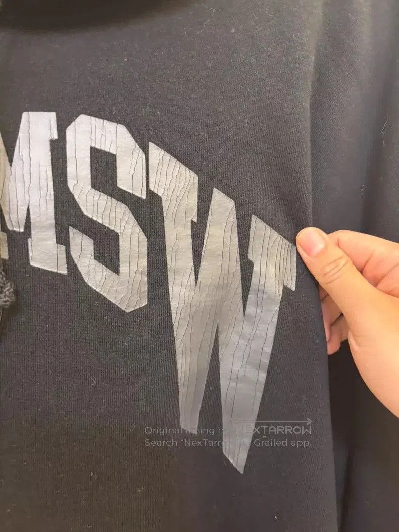 Other TTT MSW Cracked Print Oversized Hoodie. Size US XL / EU 56 / 4 - 3 Thumbnail