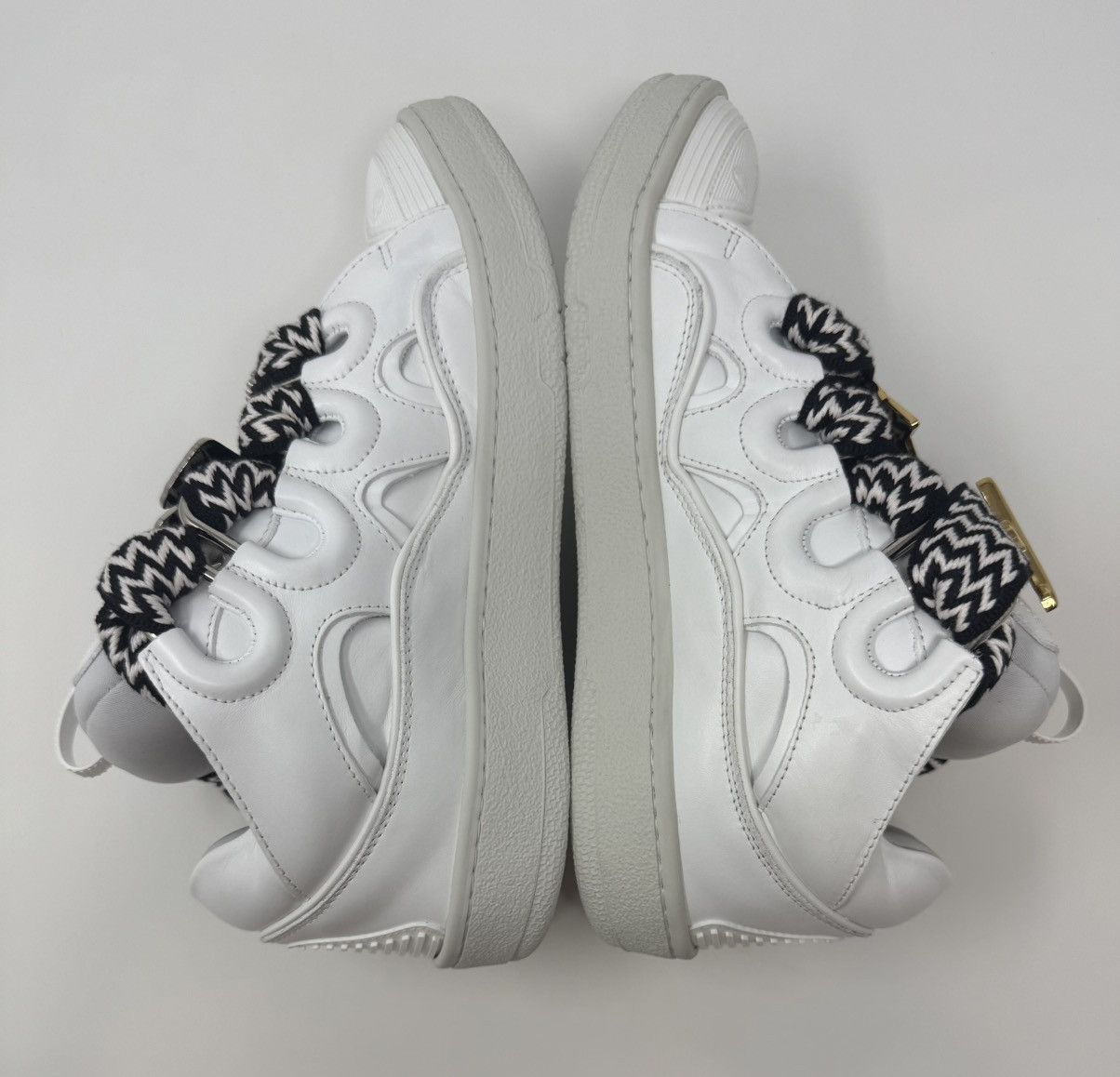 Lanvin Lanvin X Future Curb 3.0 Sneaker White Size US 7 / EU 40 - 4 Thumbnail