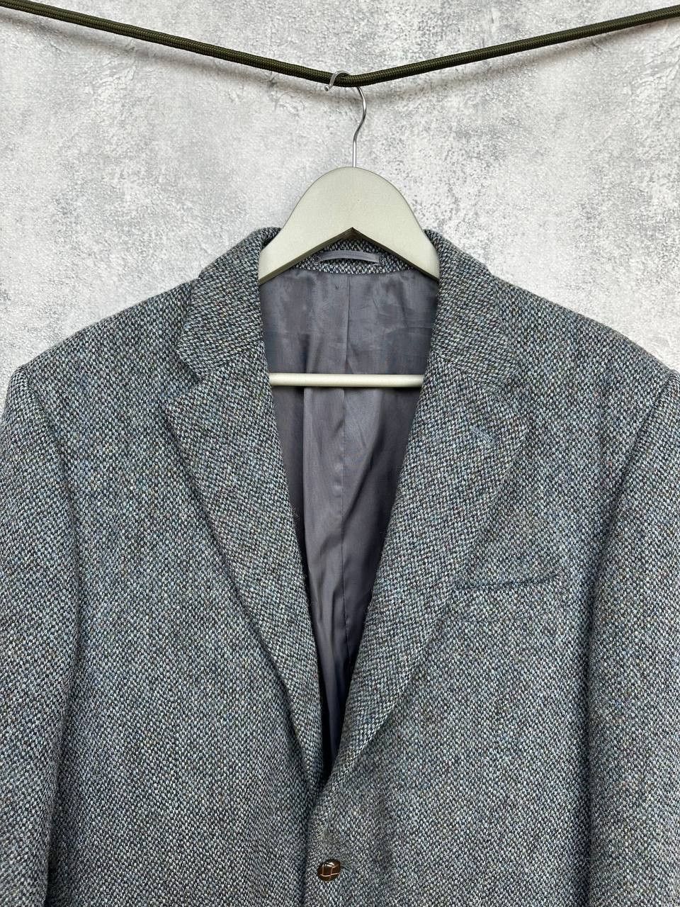 Harris Tweed Harris Tweed British Heritage Wool Blazer Handwoven Scotland Size 40L - 4 Thumbnail