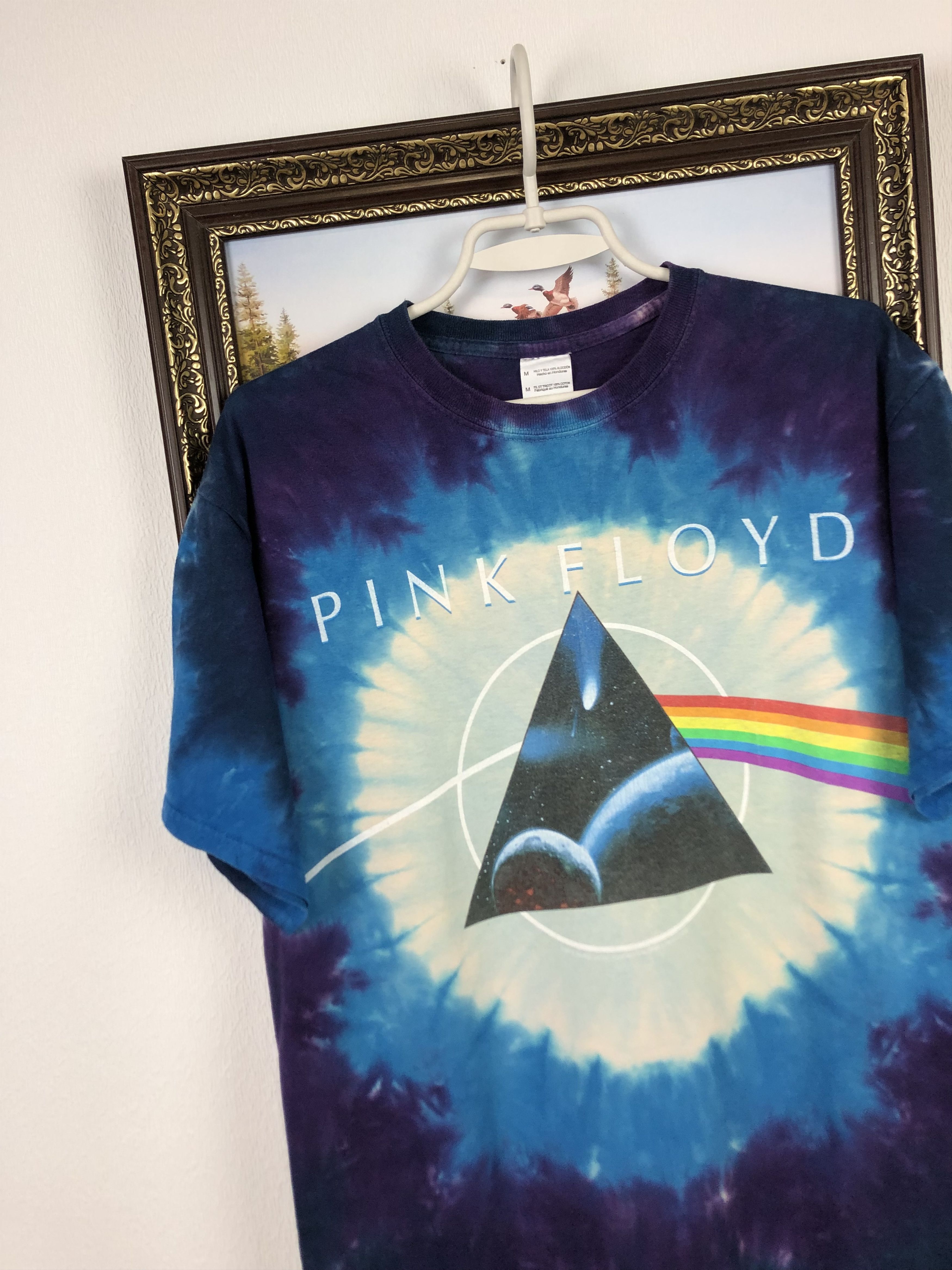 Band Tees Vintage Pink Floyd Tee Dark Side Of the Moon Over Print Size US M / EU 48-50 / 2 - 3 Thumbnail