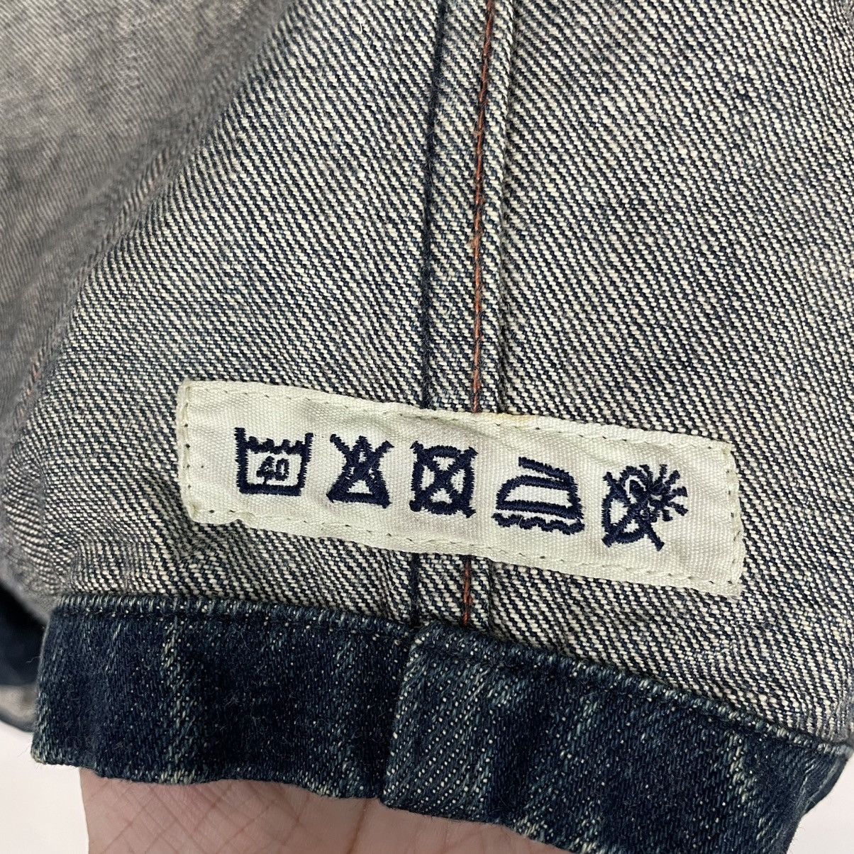 KATO Vtg Kato Tool Project Single Pocket Denim Jacket Size US S / EU 44-46 / 1 - 17 Thumbnail