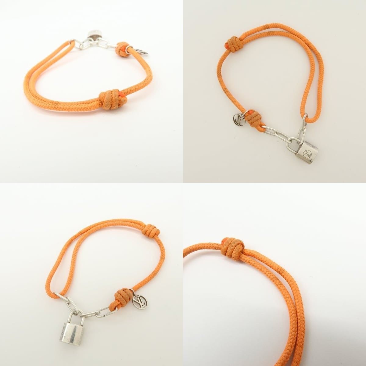 Louis Vuitton Louis Vuitton Lockit Virgil Abloh Cotton Bracelet Size ONE SIZE - 3 Thumbnail