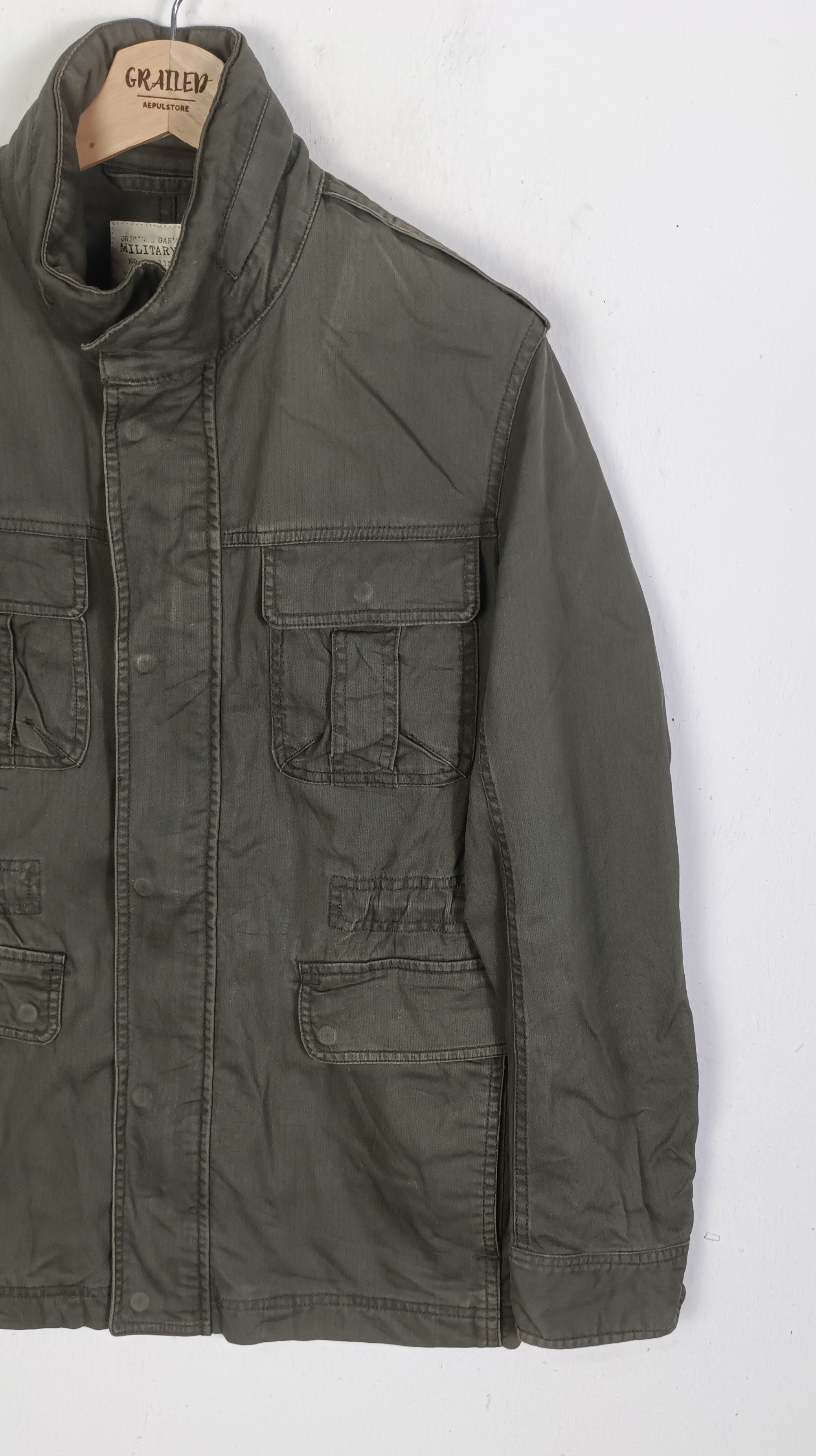 Uniqlo Uniqlo Military Garment Men Jacket Size US M / EU 48-50 / 2 - 5 Thumbnail