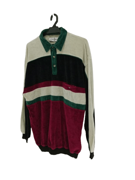 Vintage Vintage 80s Justin Blake Jumper Pullover Nice Colour Size US L / EU 52-54 / 3 - 3 Thumbnail