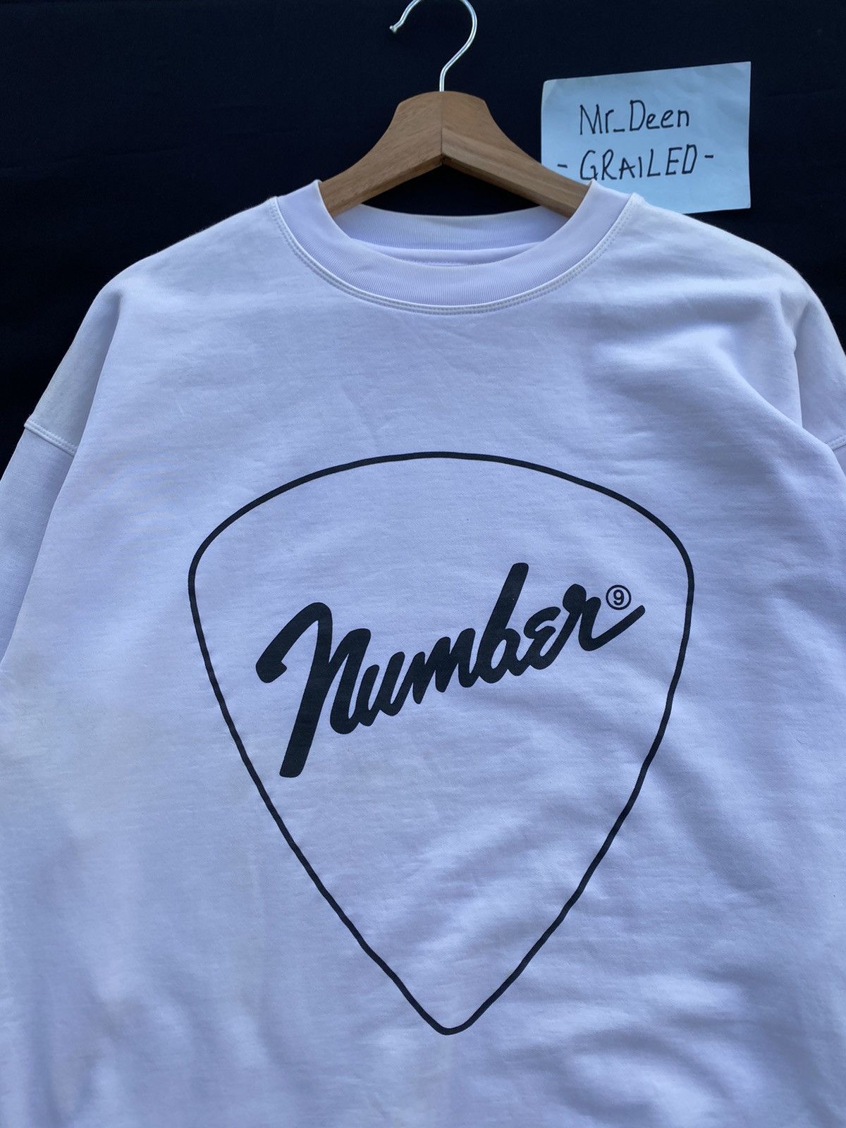 Number (N)ine Rare Number Nine Spellout Sweater Size US L / EU 52-54 / 3 - 7 Thumbnail