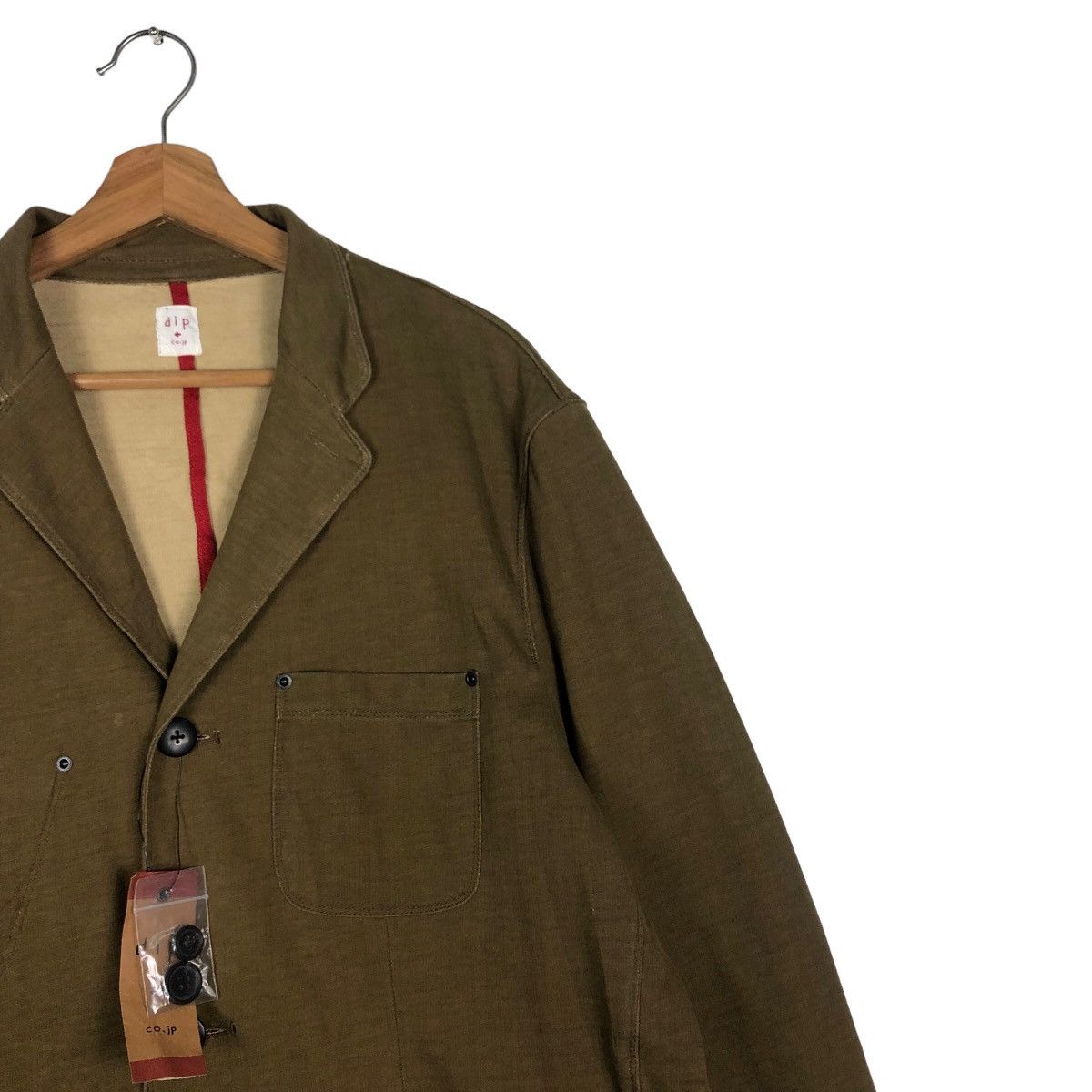 Issey Miyake 🔥NWT Vintage Chore Work Jacket DIP Double Breast Japan Size US L / EU 52-54 / 3 - 6 Thumbnail