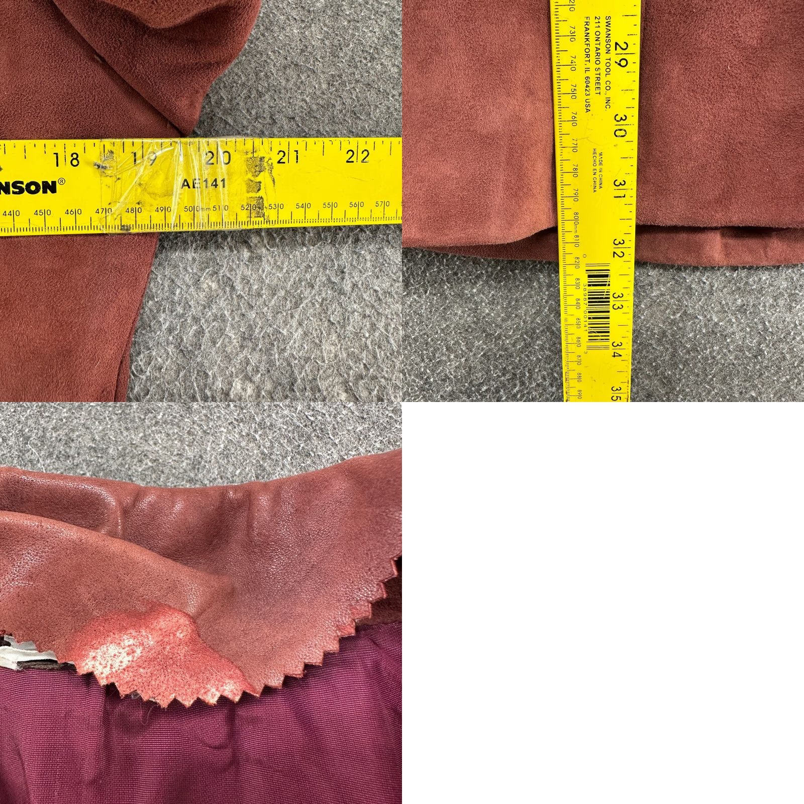 Vintage VINTAGE Windsor Coat Women M Red Long Leather Trench Buckle Steampunk 90s Overcoat Lined Pocketed Size M / US 6-8 / IT 42-44 - 9 Thumbnail
